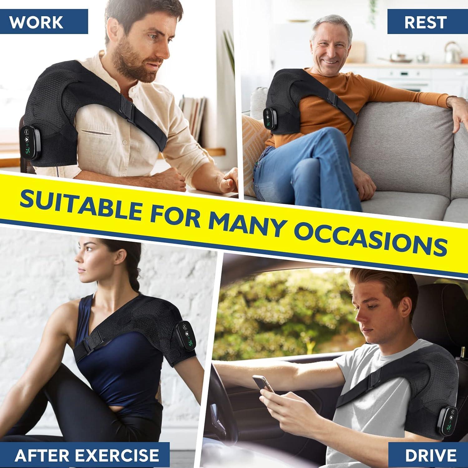 Almohadilla Térmica Inalámbrica AFDEAL D10220009 para Hombro