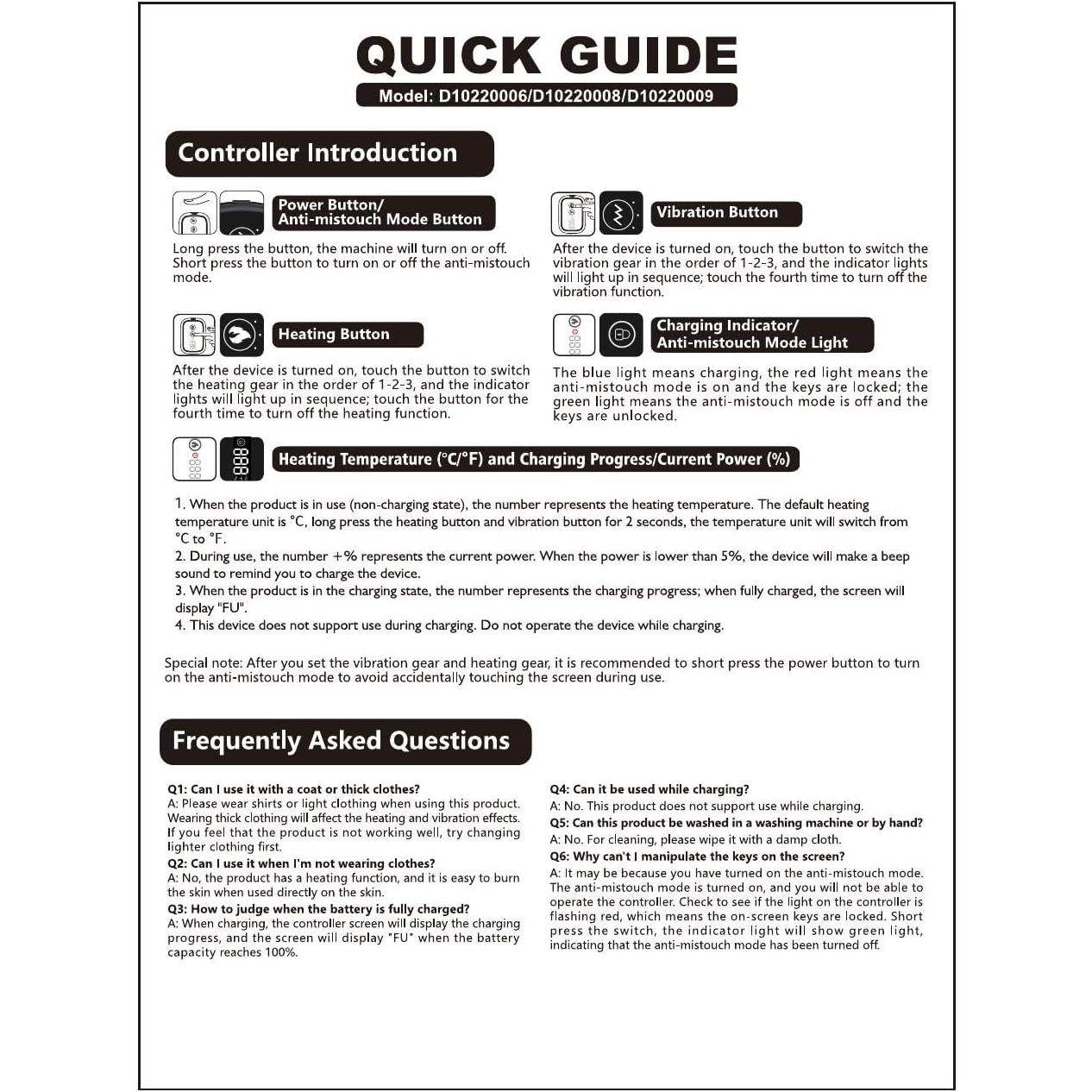 Almohadilla Térmica Inalámbrica AFDEAL D10220009 para Hombro