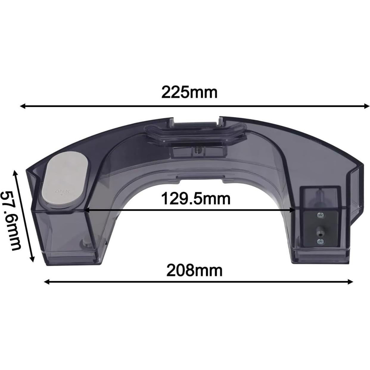 Robot Vacuum Cleaner Water Tank Filter ，compatible For BR151， Pet Hair Carpet Home Appliance Parts Household Supplies