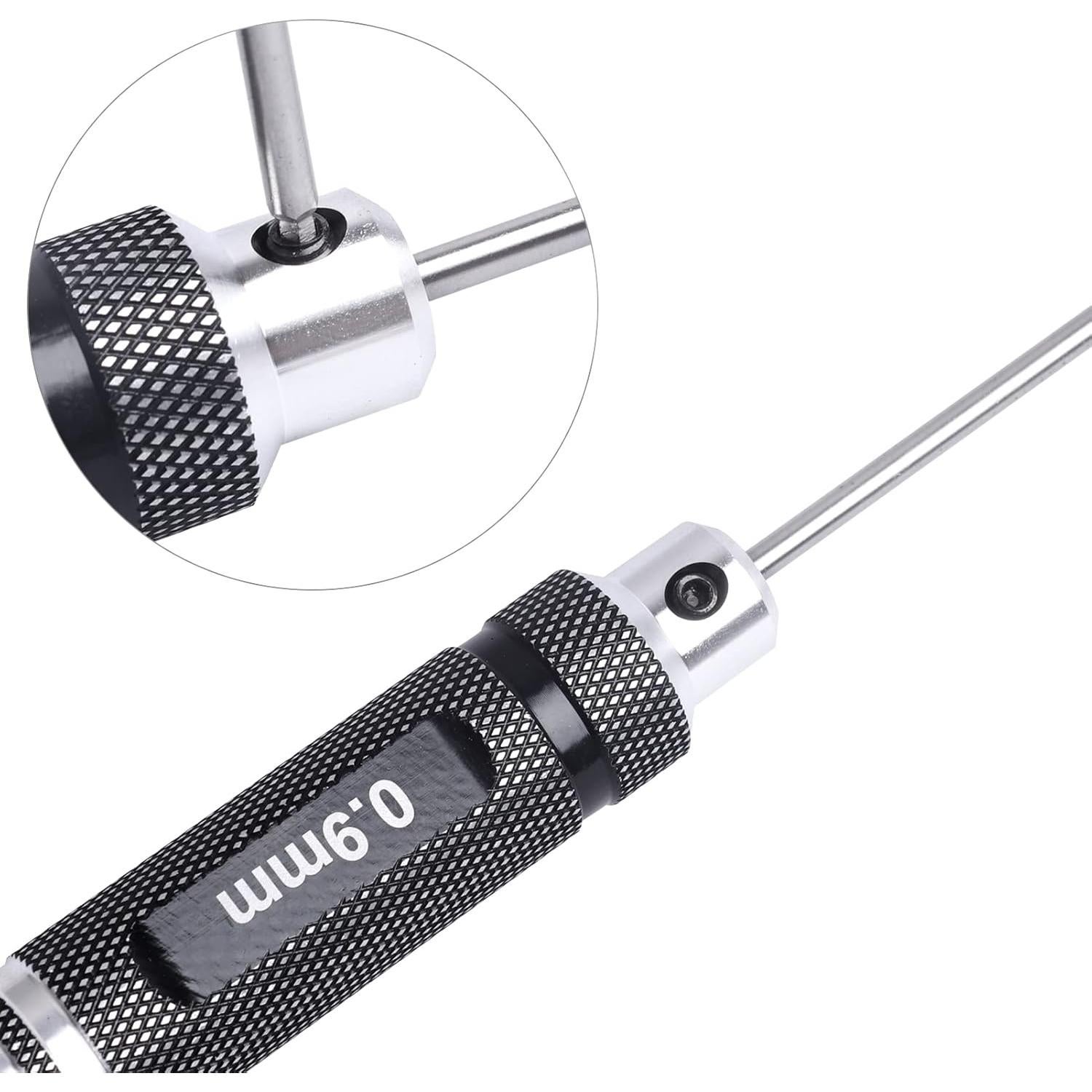 Juego de Destornilladores Hexagonales GoHobby 7 Piezas 0.9-3.0mm