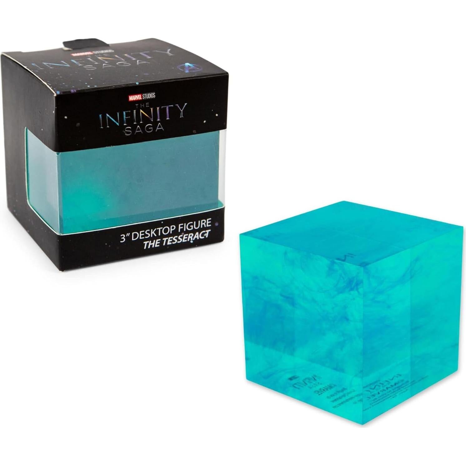 Cubo Tesseract Marvel Studios 7,62 cm Resina Azul Coleccionable