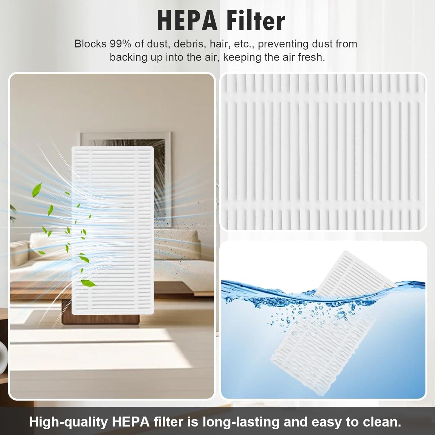 Kit de Accesorios 21 Piezas para Aspiradora Eufy Omni C20