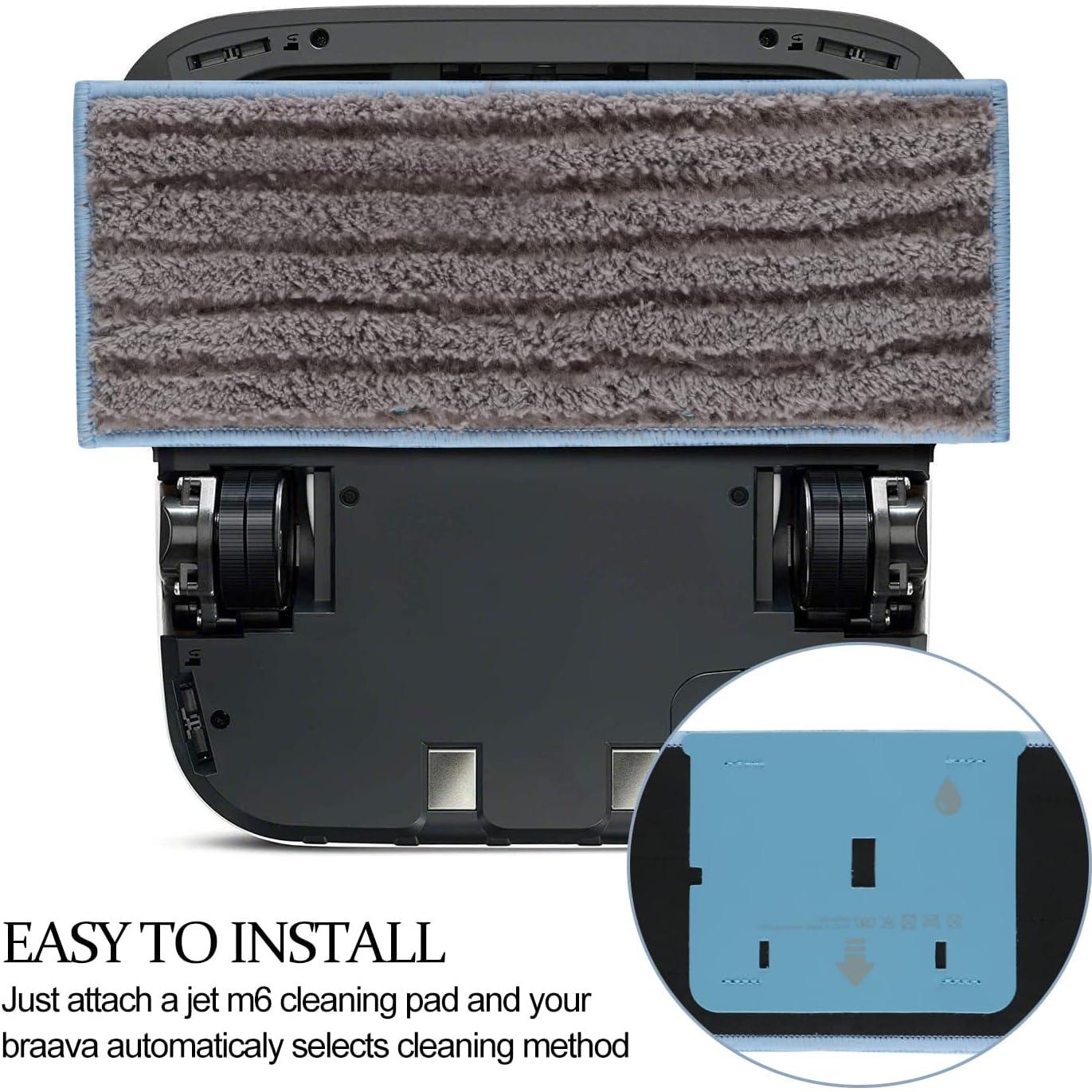 Paños de limpieza húmedos MXZONE para iRobot Braava Jet m6 - 4 unidades