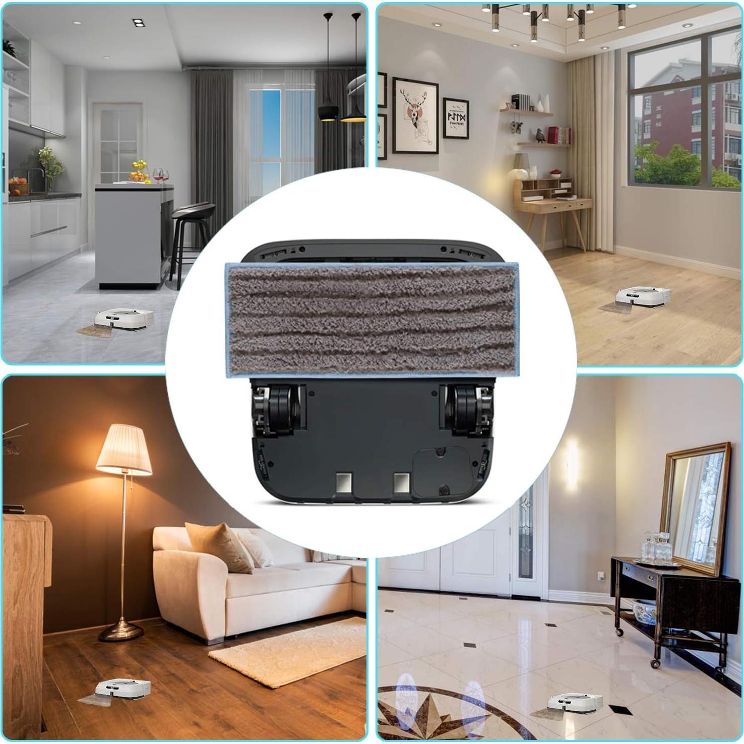 Paños de limpieza húmedos MXZONE para iRobot Braava Jet m6 - 4 unidades