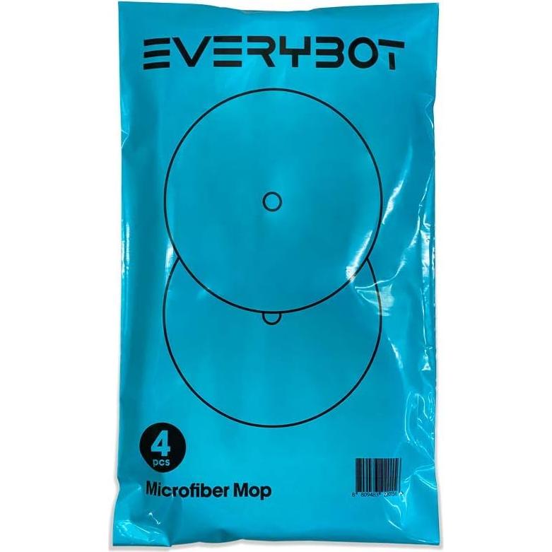 Paños de Mopa de Microfibra EVERYBOT EDGE - 4 Piezas