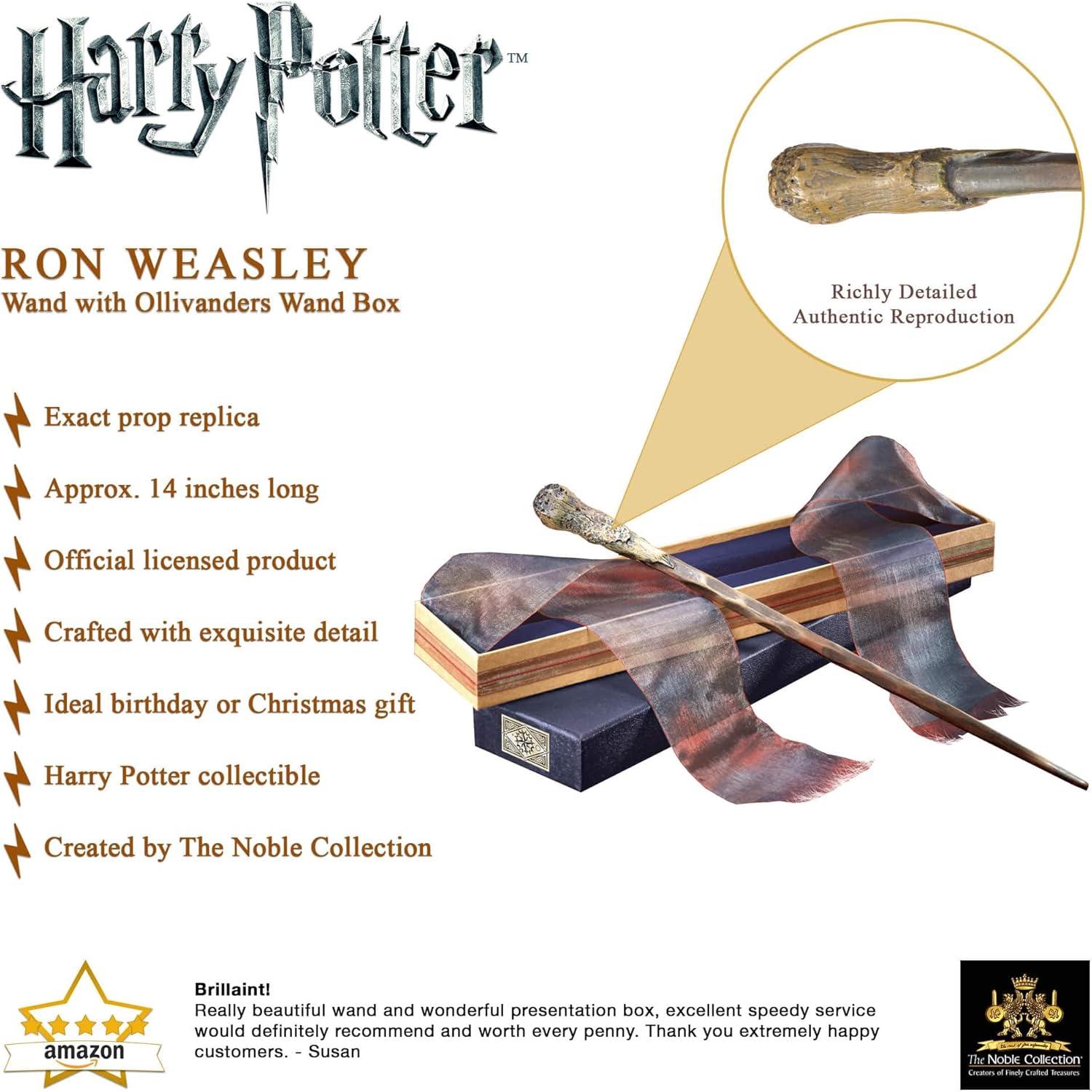 Varita de Ron Weasley The Noble Collection 35.56 cm