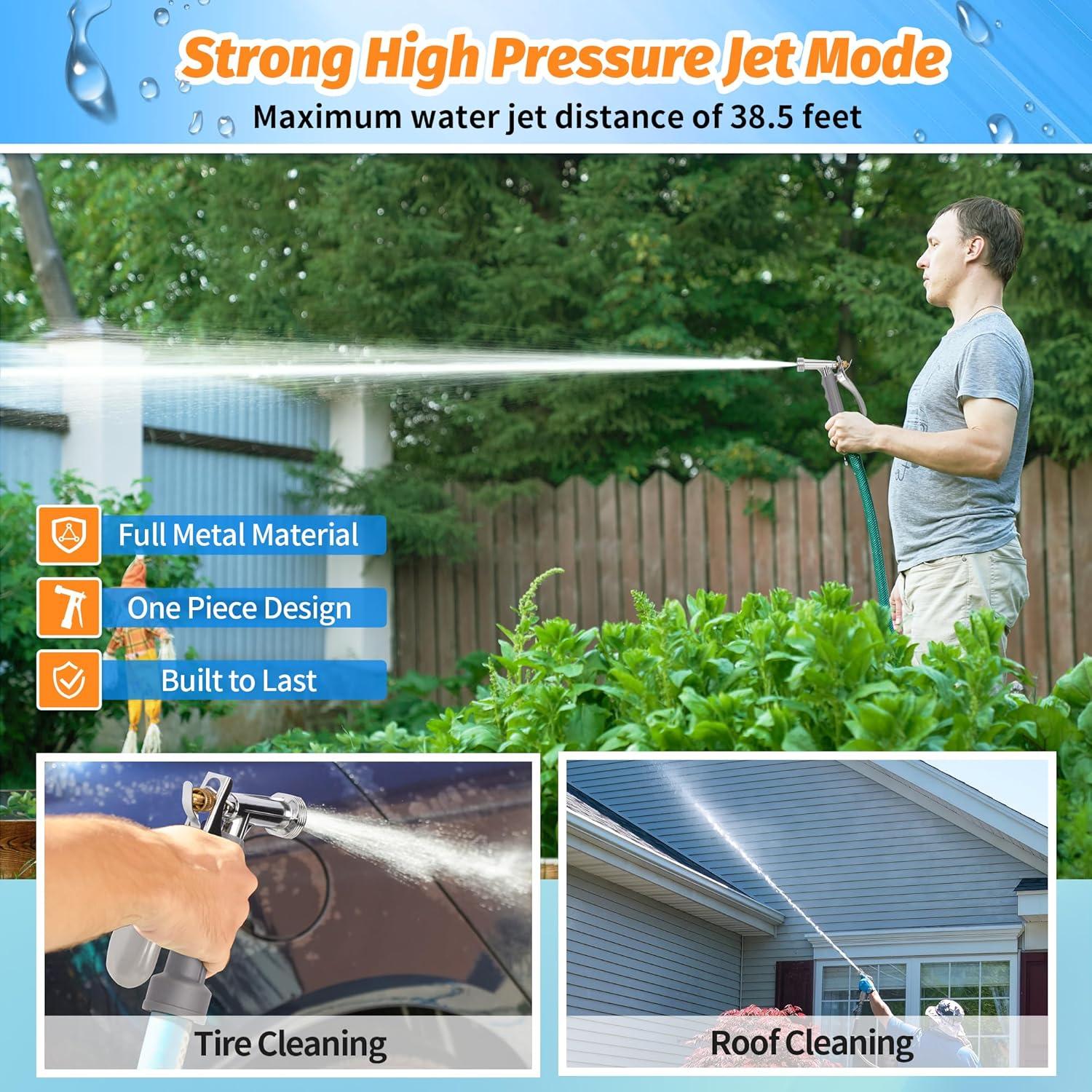 Boquilla de Manguera de Jardín AUTOMAN 2 Paquete Ajustable