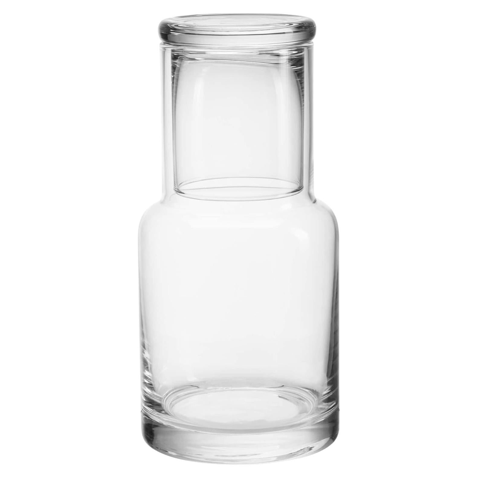 Juego de jarra y vaso BlogBlog 900ml vidrio transparente