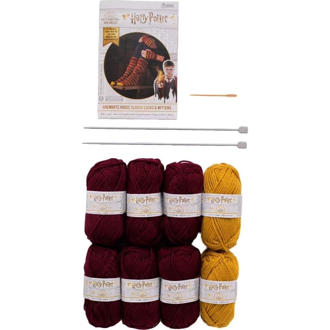 Kit de Tejer Harry Potter Gryffindor - Hilo y Agujas