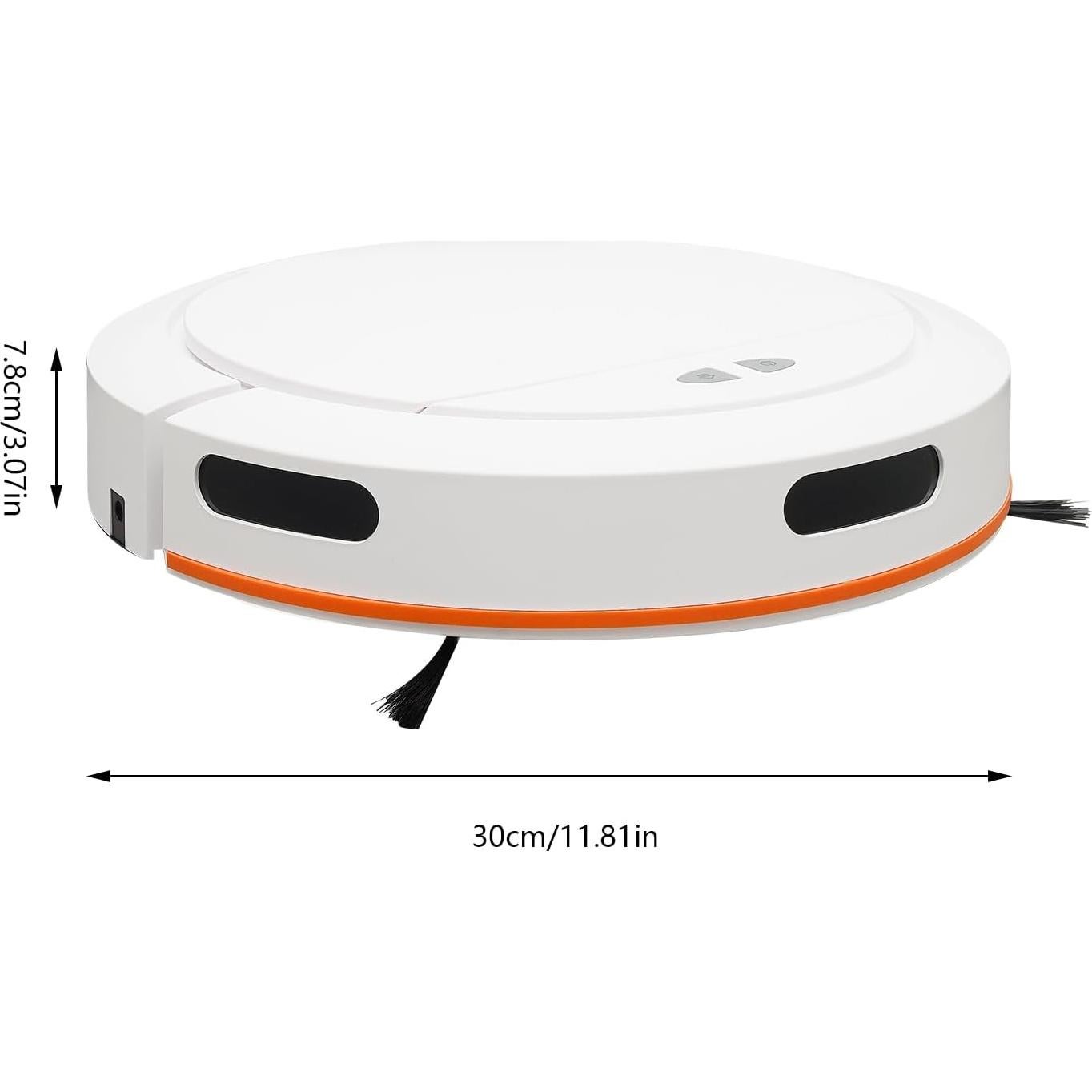 2700PA Smart Robot Vacuum Cleaner 3-in-1 Sweeping Machine APP Connection White