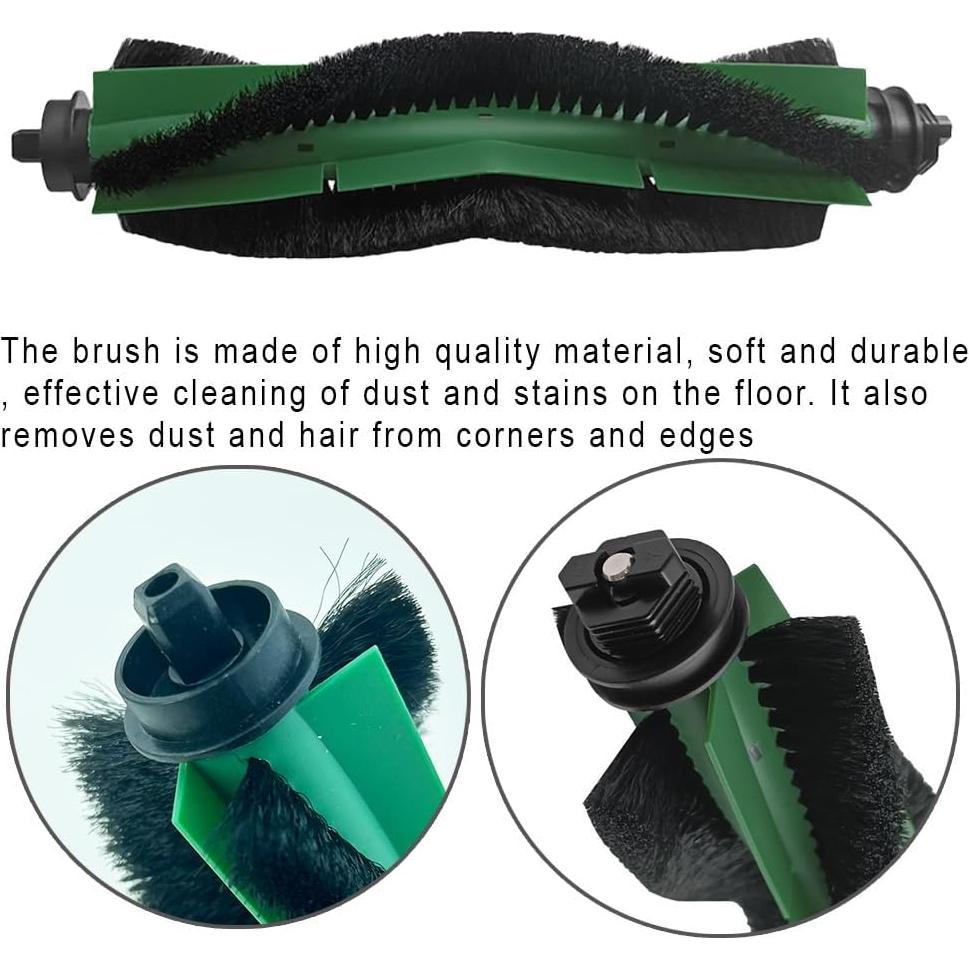 Accesorios de Repuesto para Aspiradora iRobot Roomba Y0112 - 1 Cepillo Principal, 4 Laterales, 2 Filtros HEPA, 6 Paños