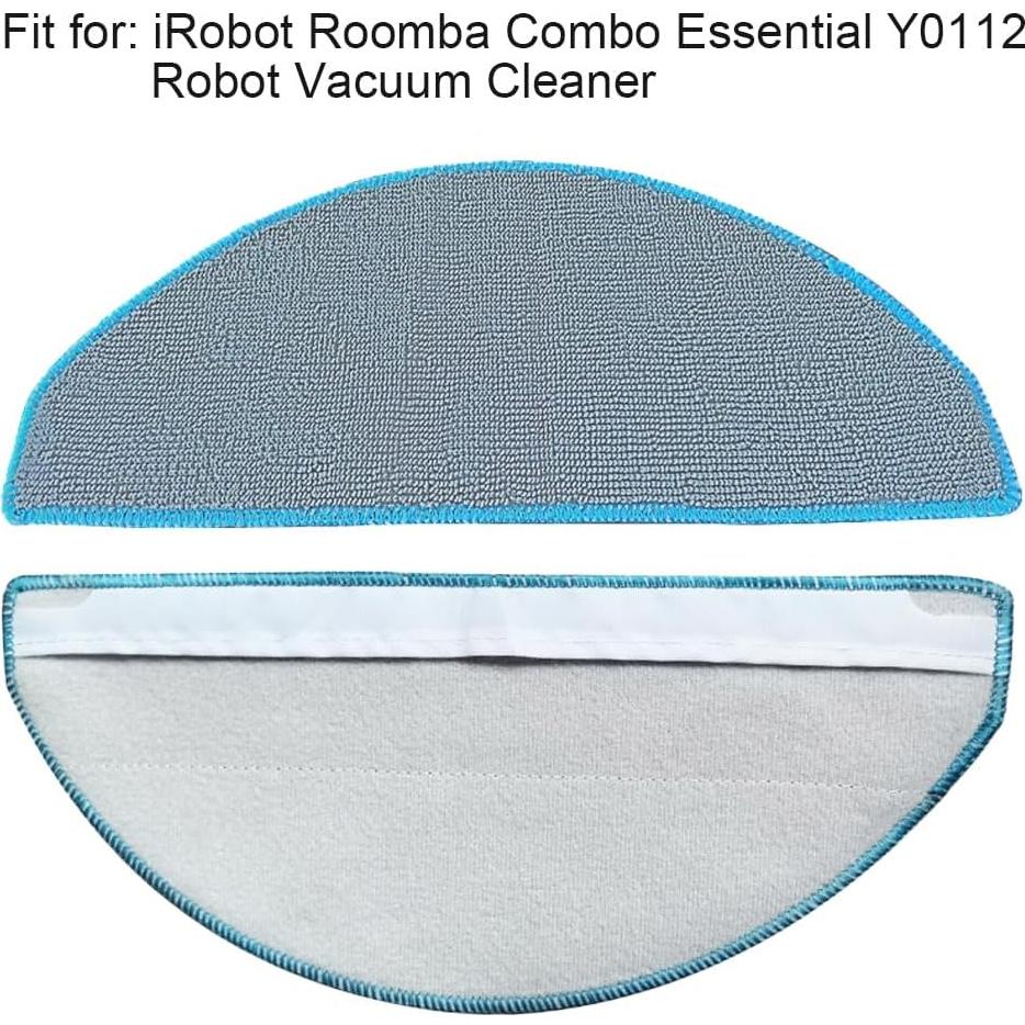 Accesorios de Repuesto para Aspiradora iRobot Roomba Y0112 - 1 Cepillo Principal, 4 Laterales, 2 Filtros HEPA, 6 Paños