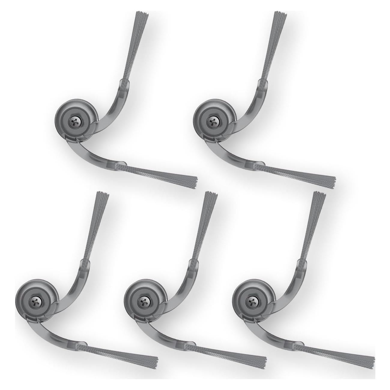 Paquete de 5 cepillos laterales Rrochio para Roborock y Qrevo