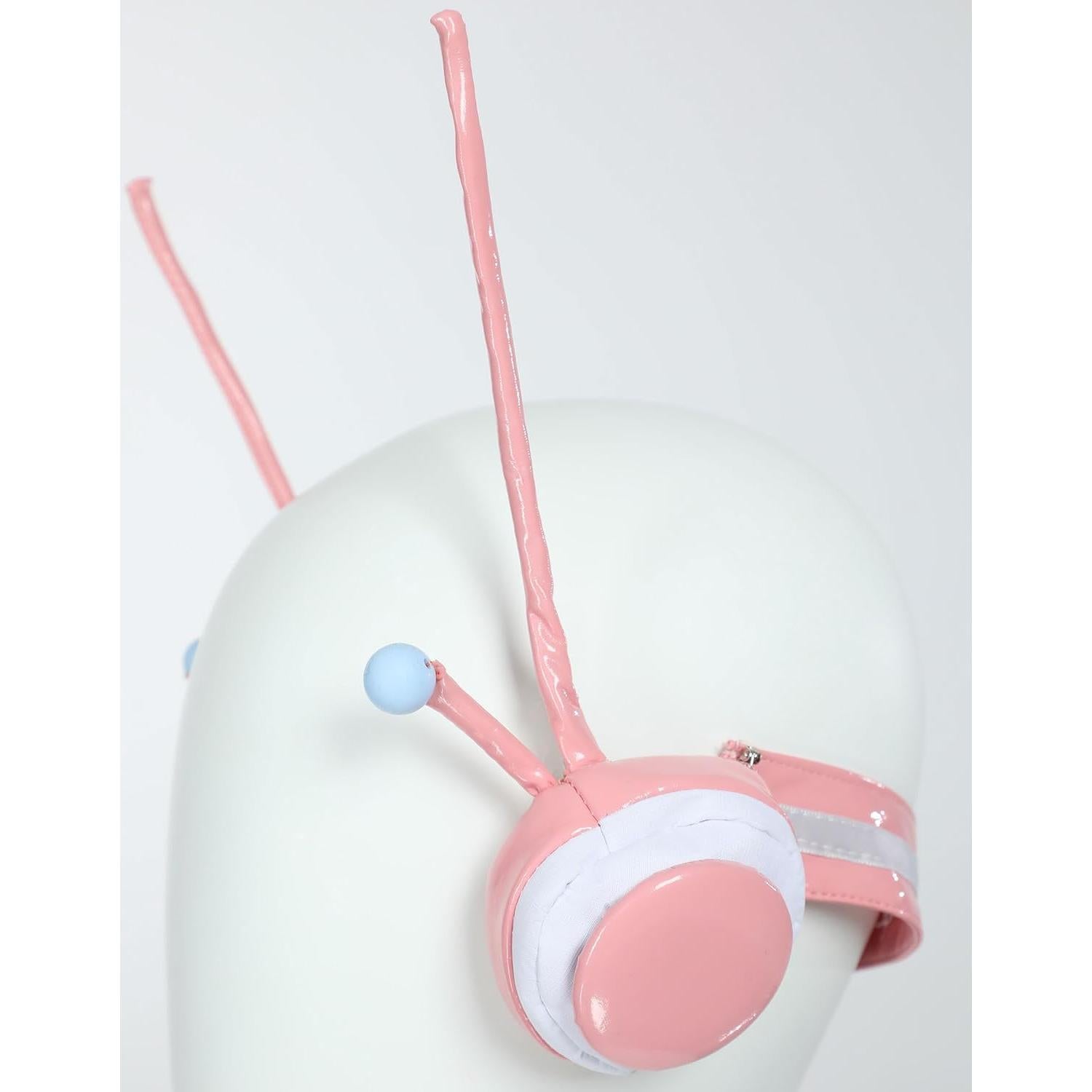 Auriculares de Cuero Rosa Nami Anime Cosplay Accesorios