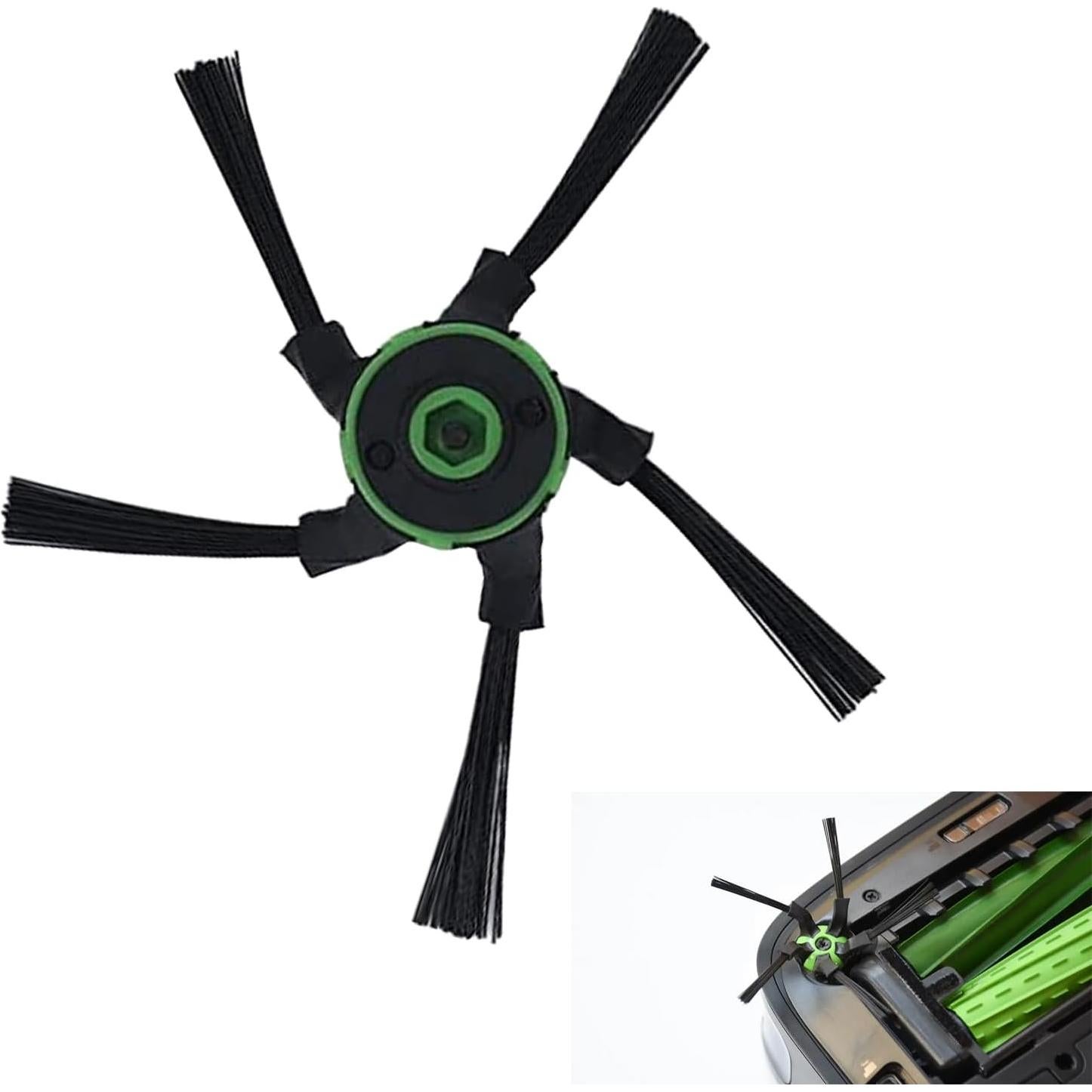 Paquete de 6 Cepillos Laterales Fuyoda para Roomba S9