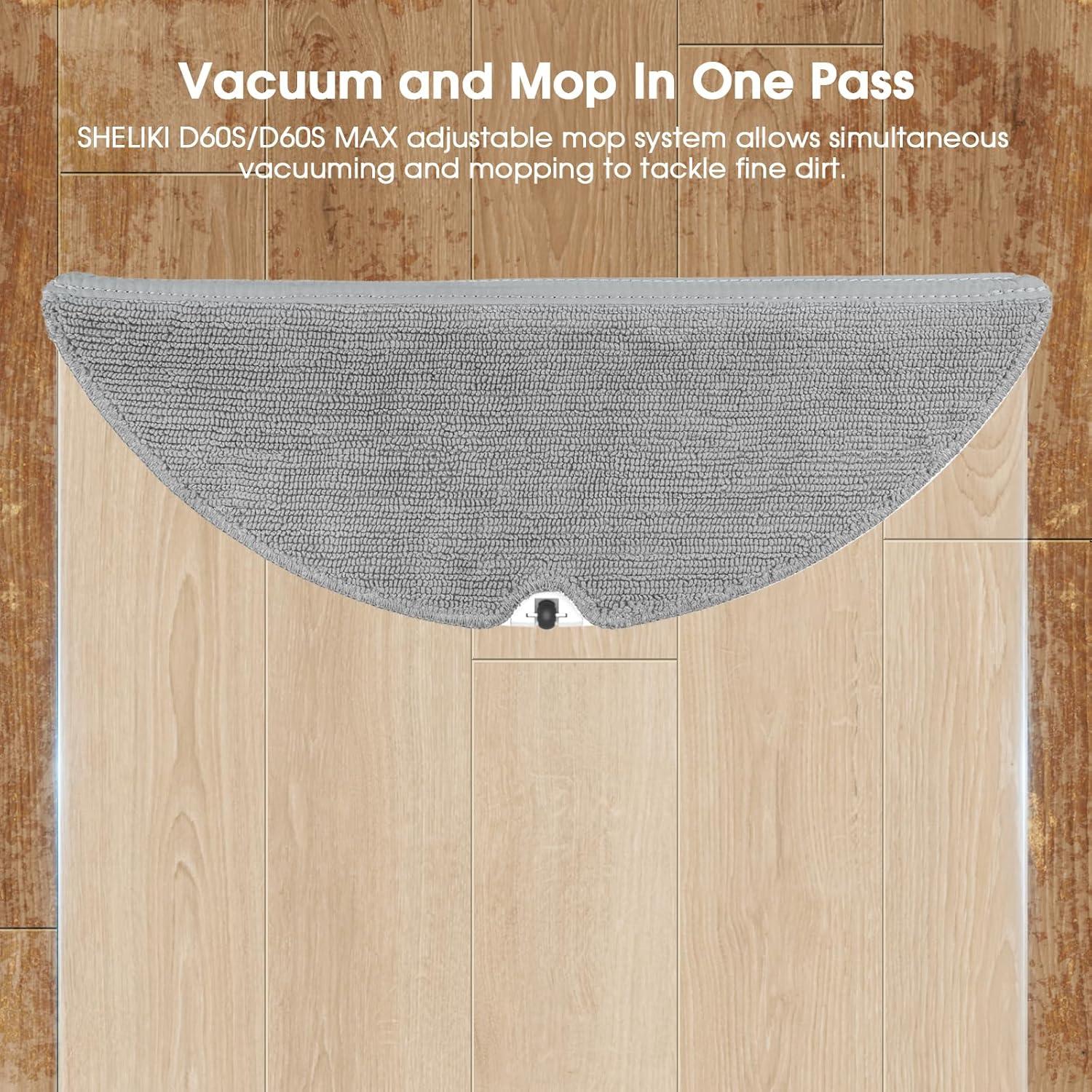 Accesorios de Reemplazo para Robot Aspirador SHELIKI D60S