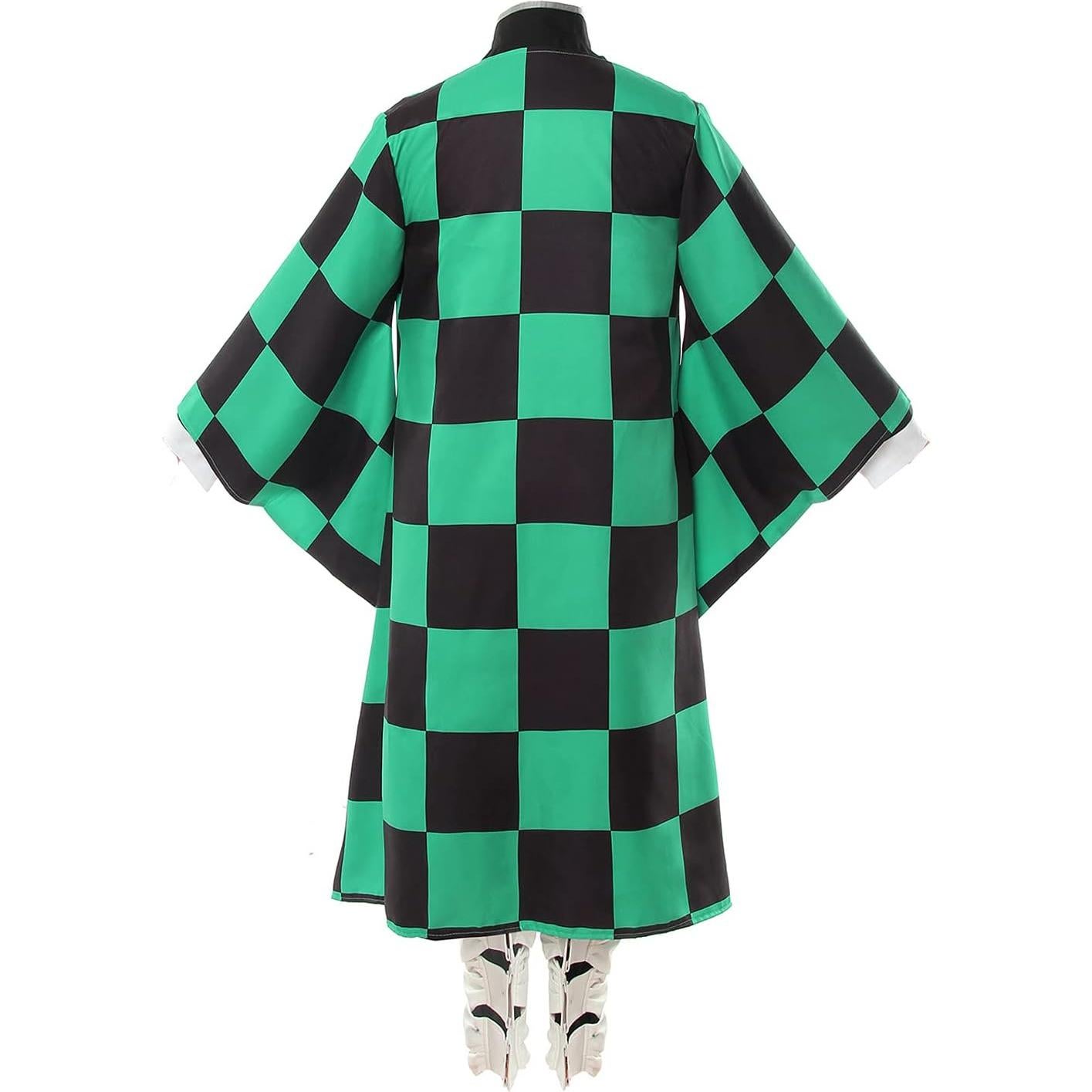 Disfraz Cosplay CR ROLECOS Tanjirou Kimono Verde Grande