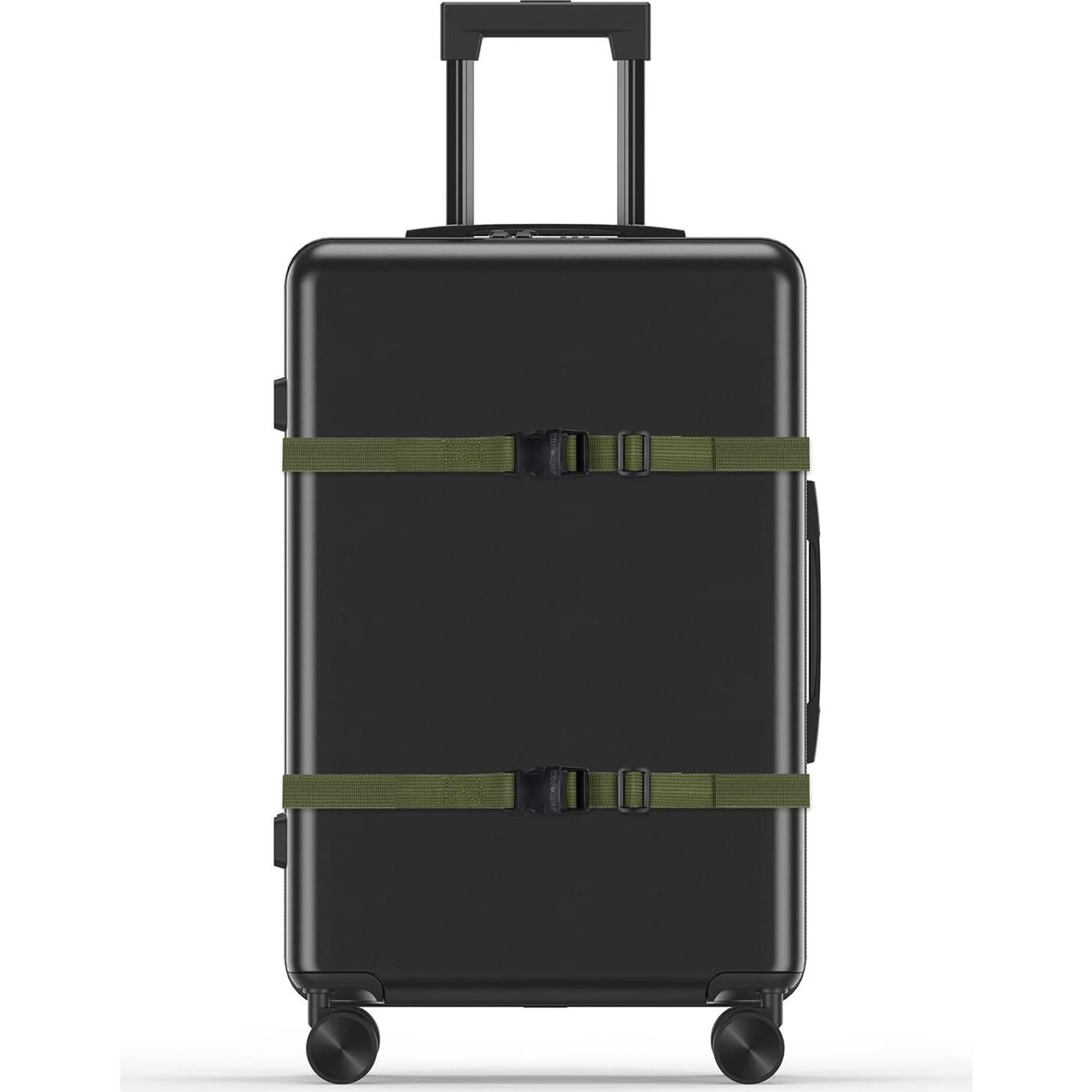 Correa de Equipaje Wisdompro 2 Unidades 1.2m Nylon Verde Militar