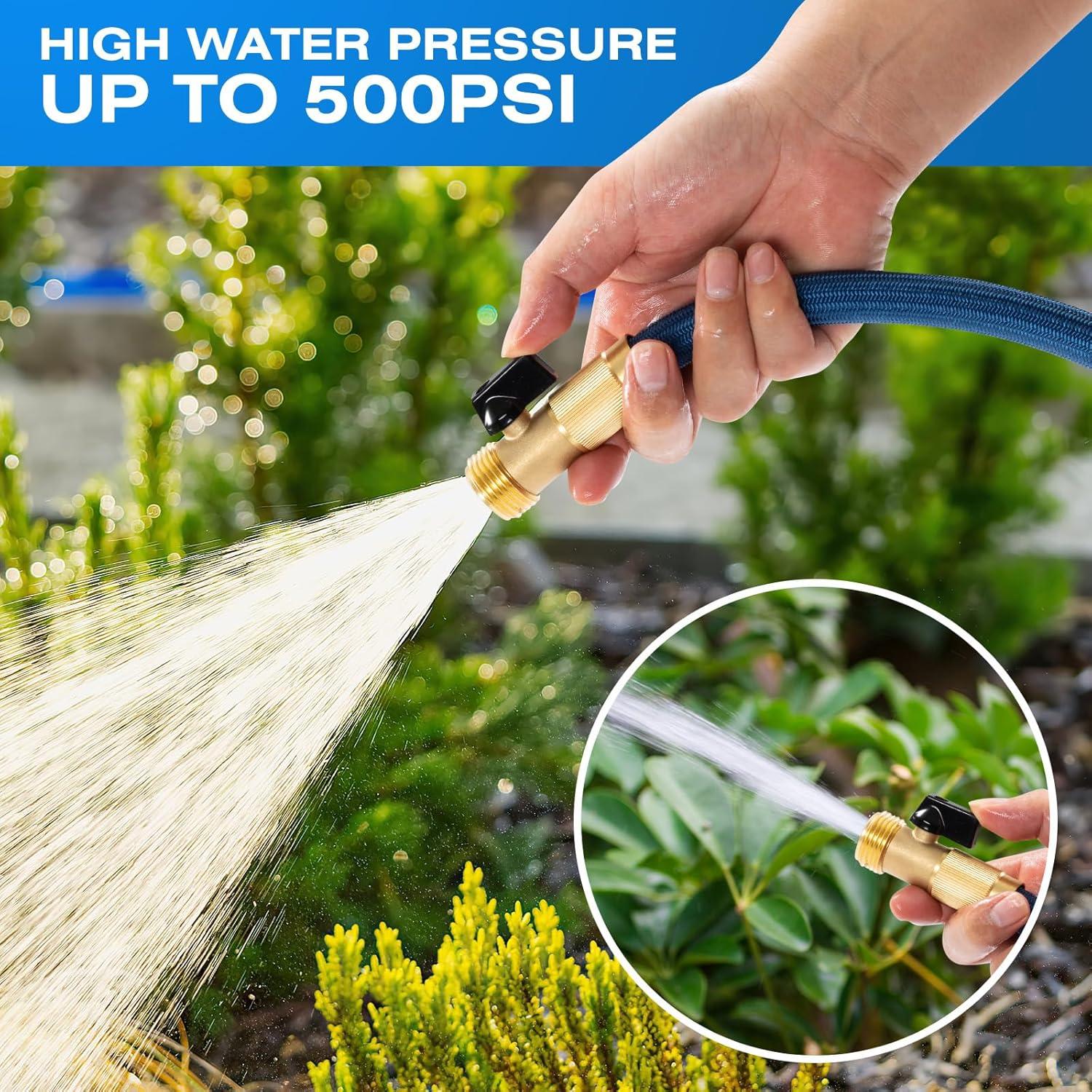 Manguera de Jardín HODUP 30,48 m Acero Inoxidable Azul