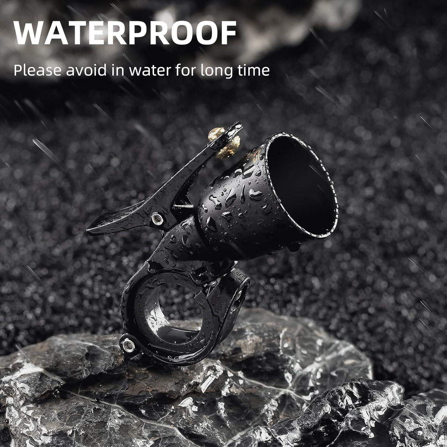 Campana de Bicicleta ROCKBROS Clásica Negra con Sonido Alto