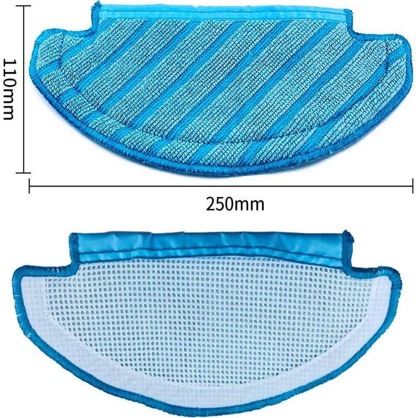 Paños de Mopa Lavables Electropan para Deebot y Yeedi - 10 Pcs