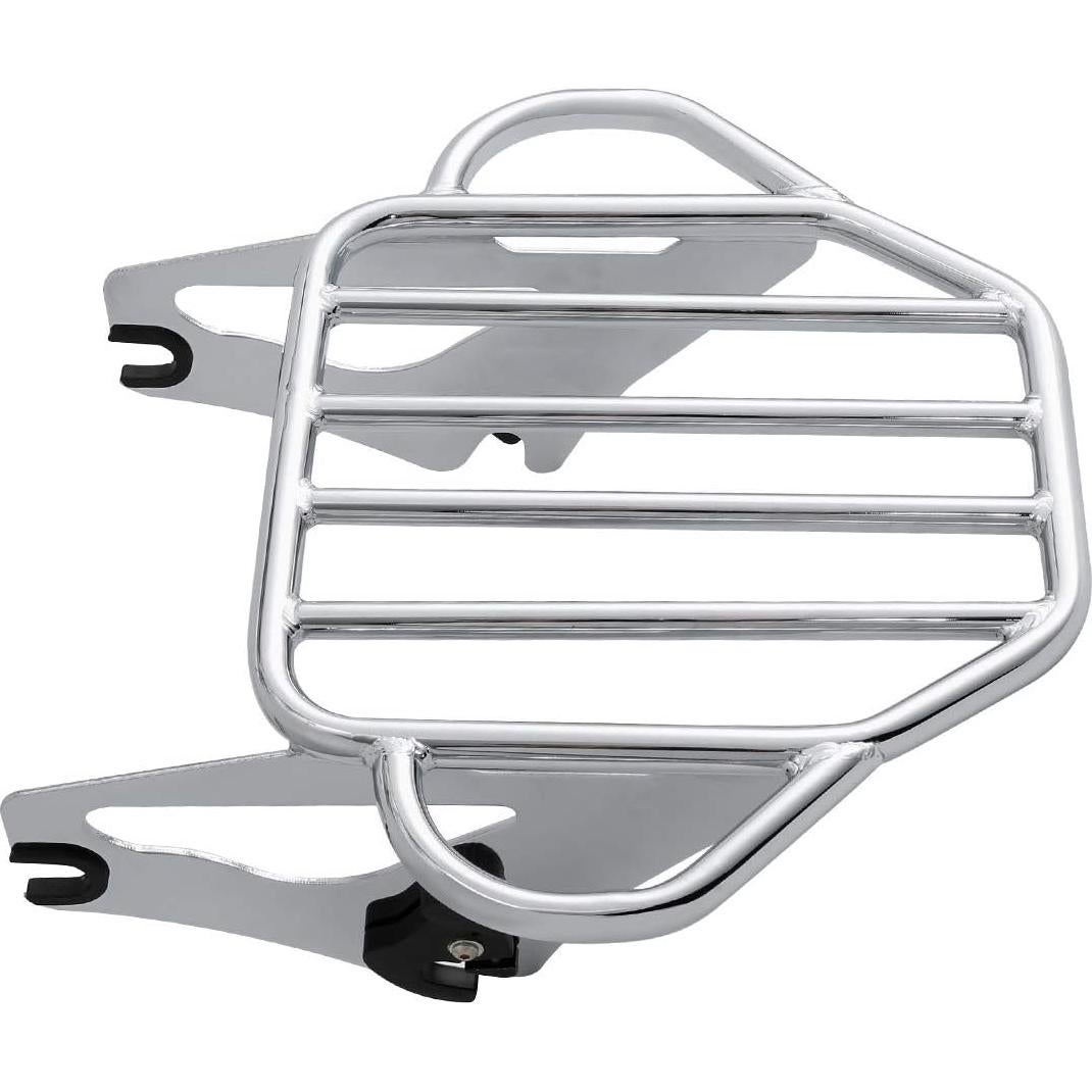 Soporte de Equipaje Desmontable XMT-Moto Cromado para Harley Davidson Touring 2014-en adelante