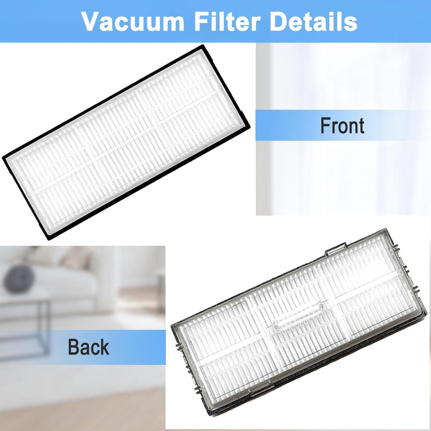 Piezas de Repuesto Rjnlsc para Aspiradora Robótica S7/S7+/S7 MaxV