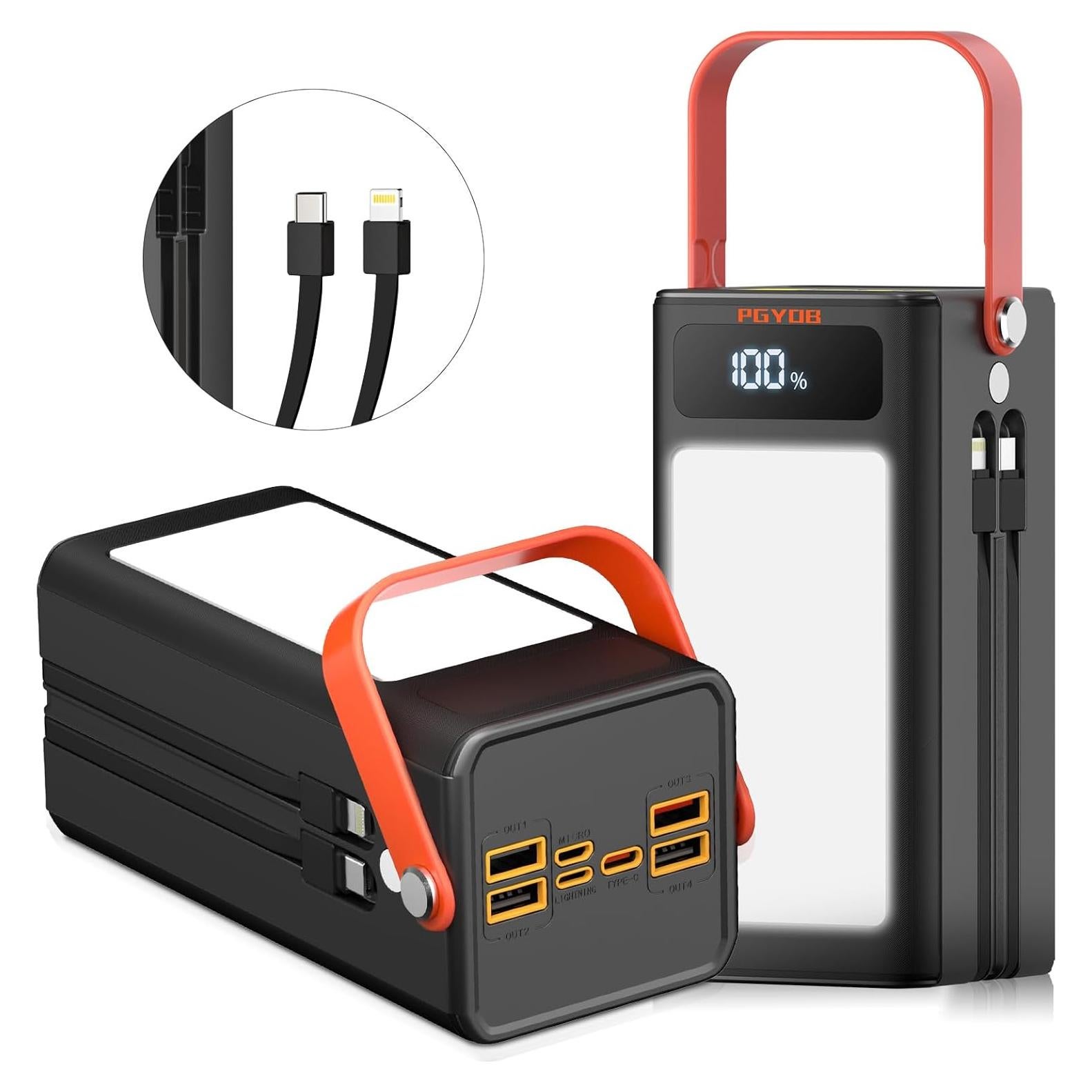 Estación de Energía Portátil PGYOB 27000mAh Cargador USB