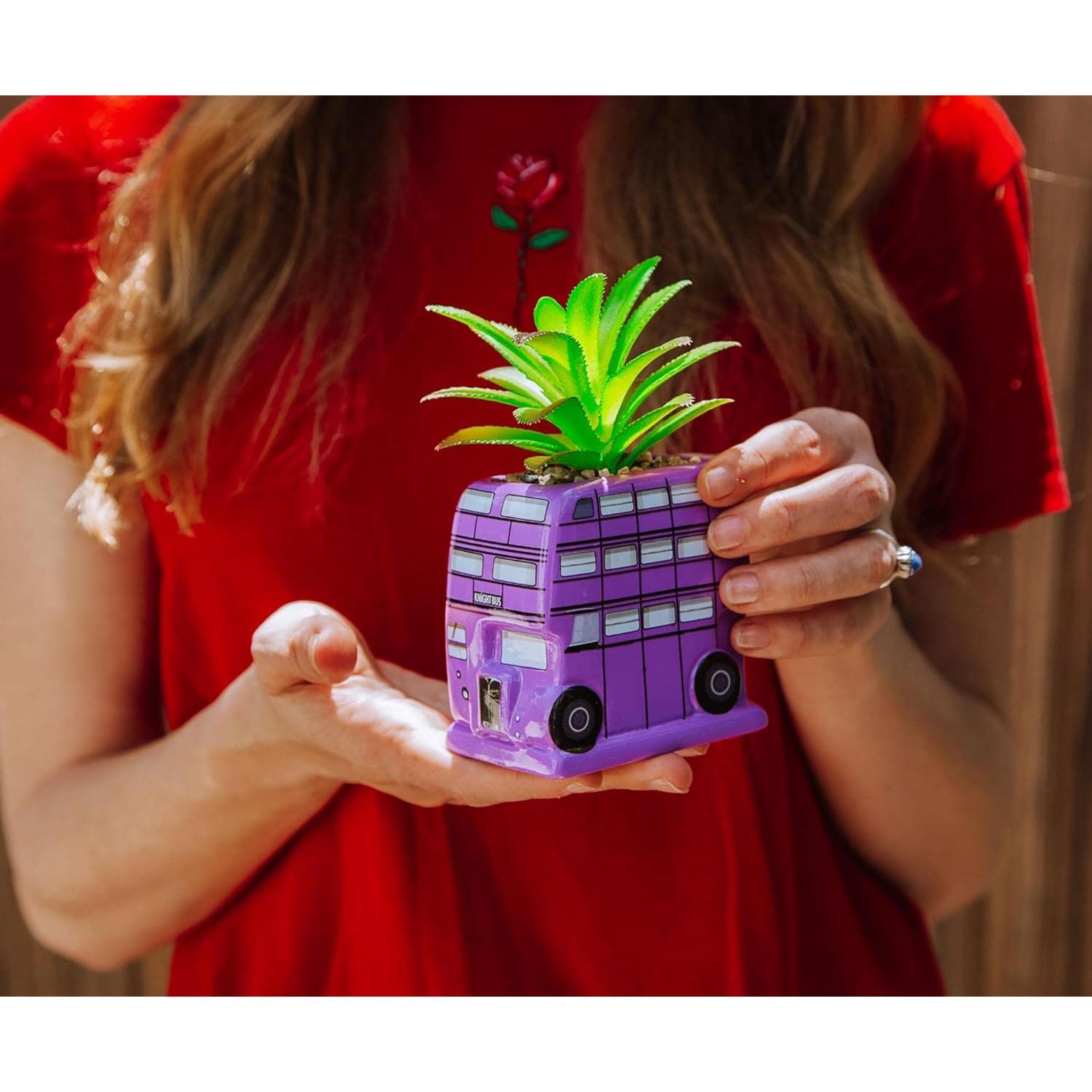 Maceta de cerámica Harry Potter Autobús Caballero 7,62 cm