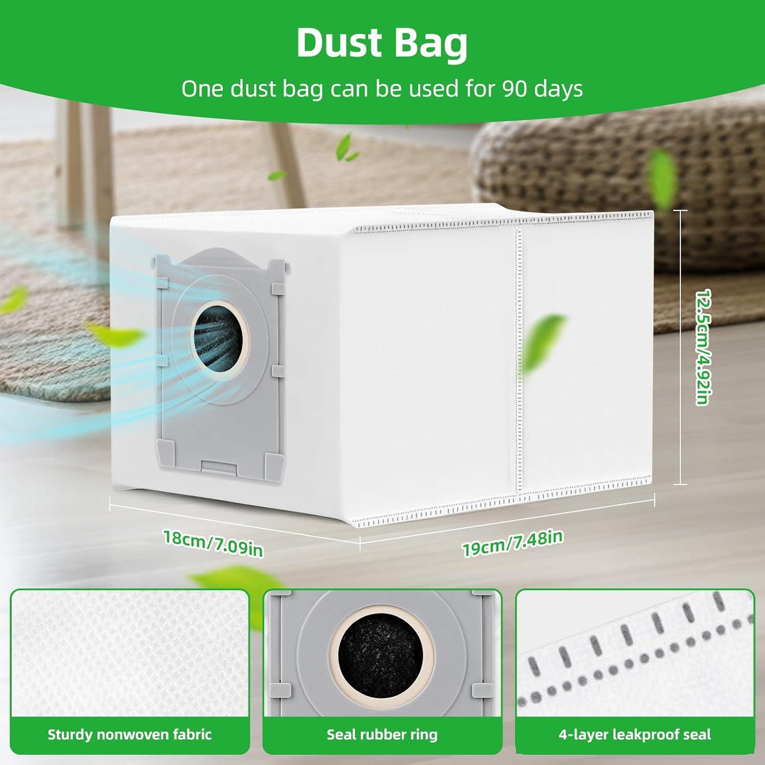 15 Accesorios Reemplazo Deebot X8 Pro Omni ECOVACS