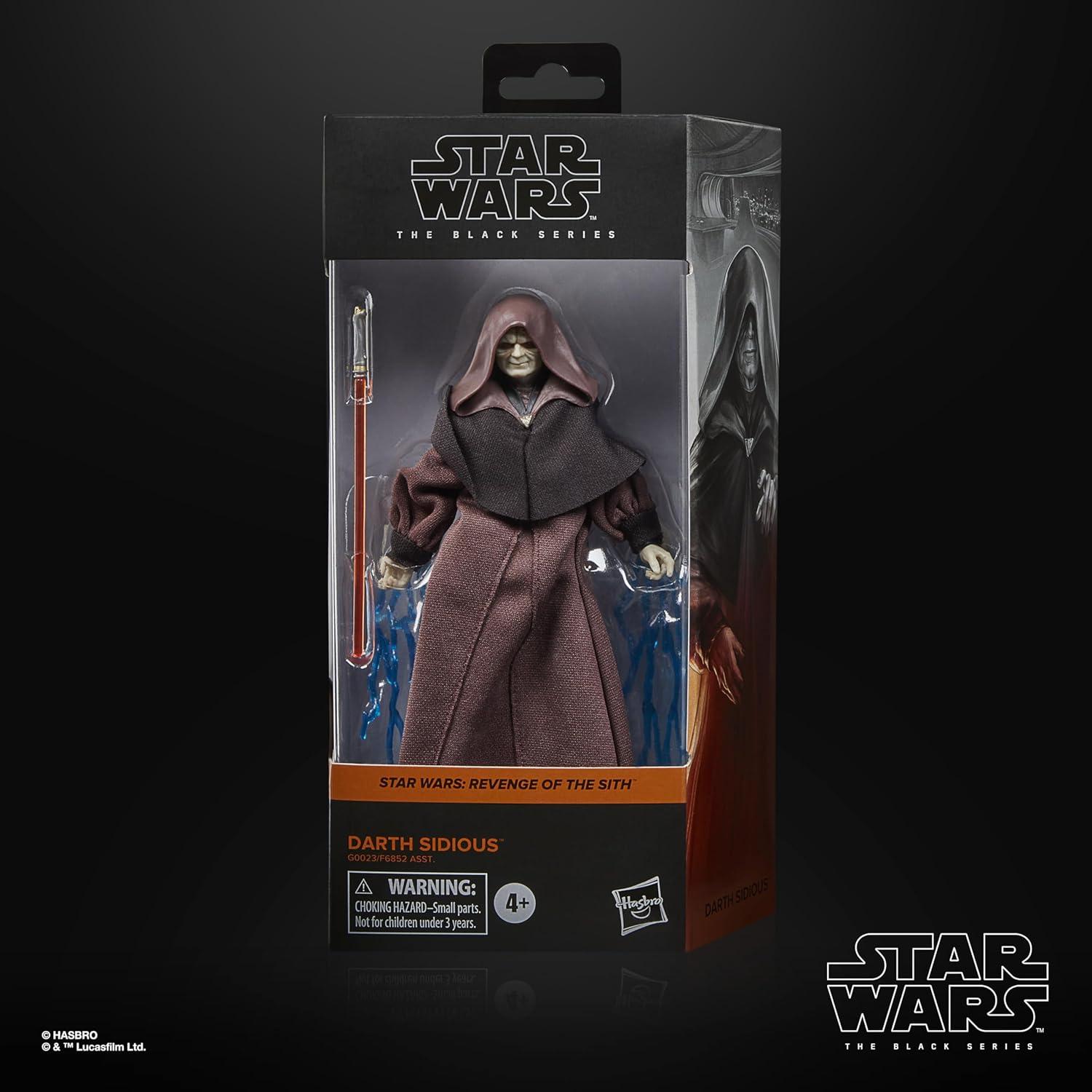 Figura de Acción Darth Sidious 15 cm Star Wars Hasbro