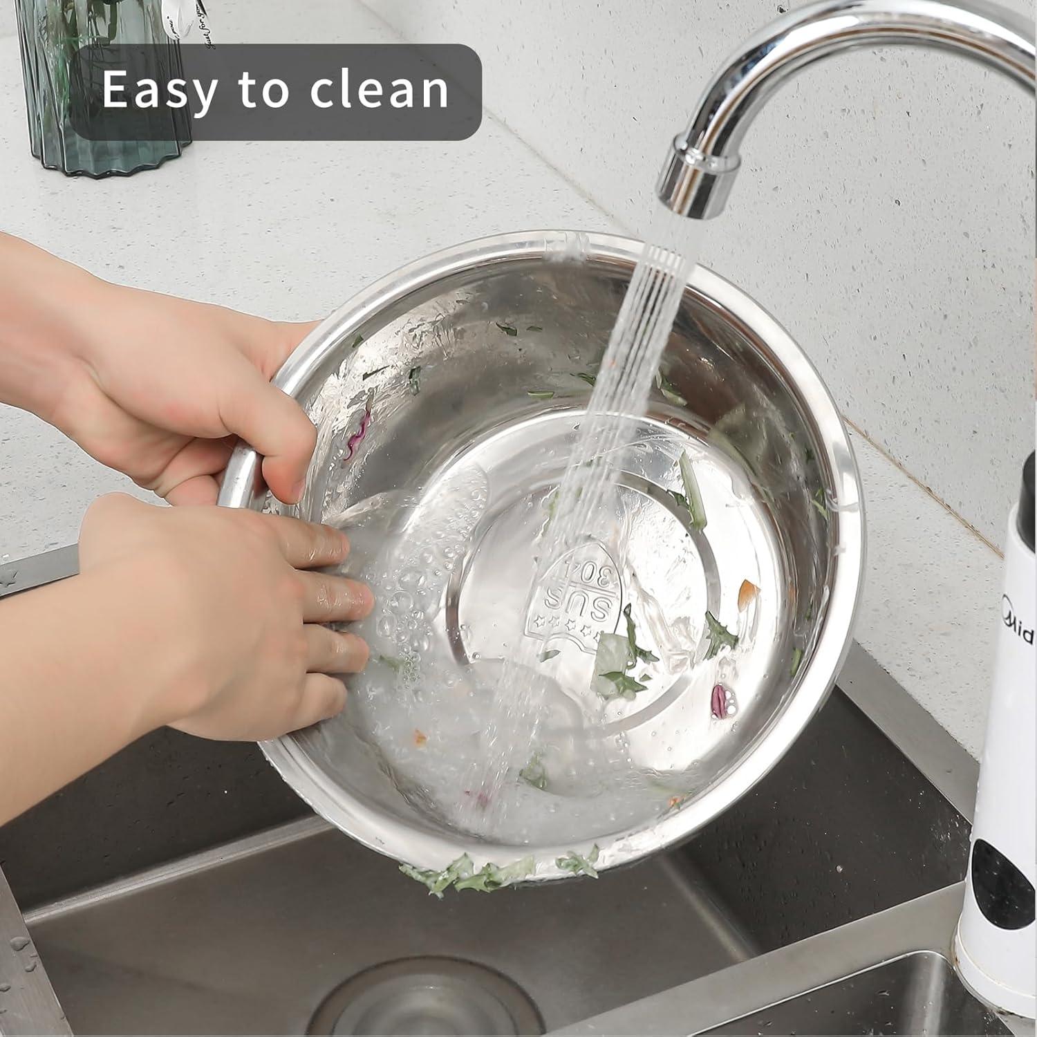 Tazón de Mezcla Acero Inoxidable 304 Paoli 1.5QT 2PC