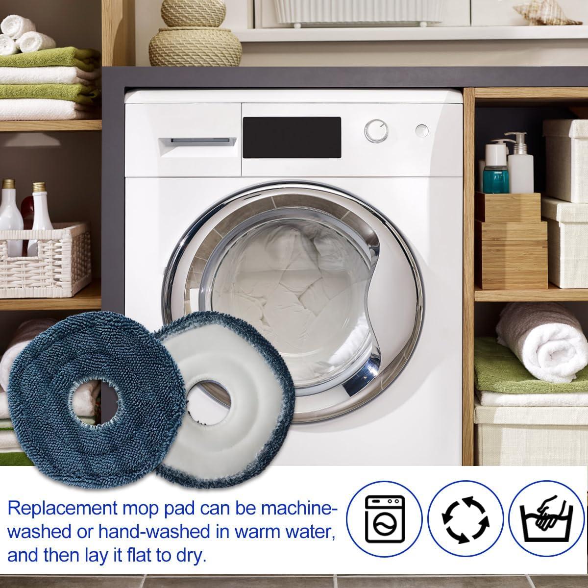 Almohadillas de Mopa Lavables Diteje 6 Piezas Compatible Eufy