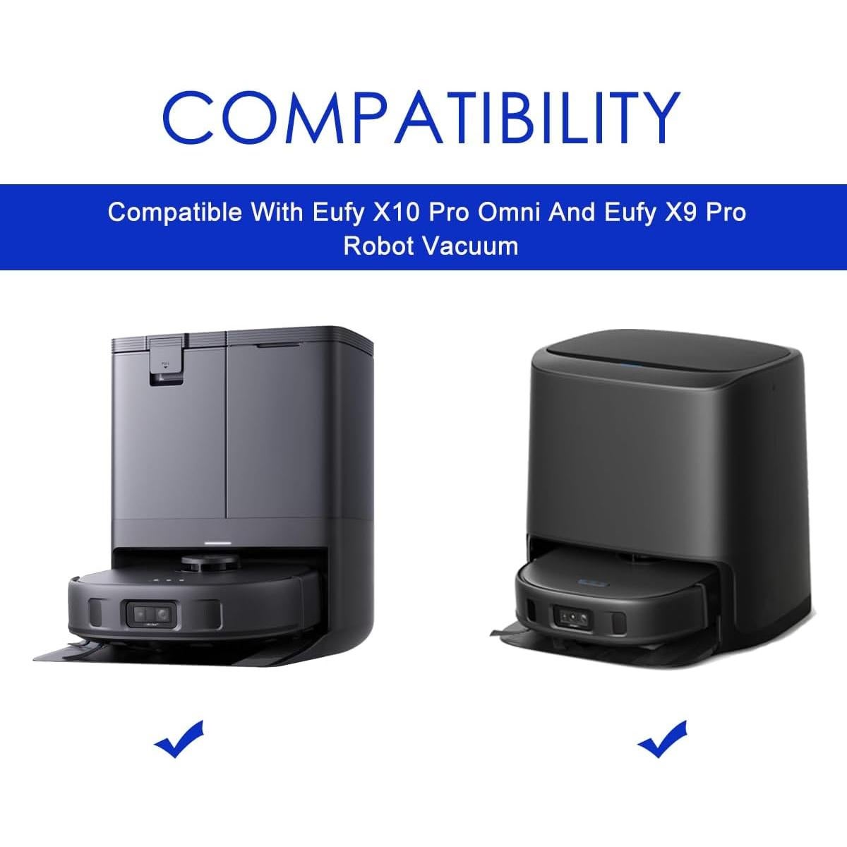 Almohadillas de Mopa Lavables Diteje 6 Piezas Compatible Eufy