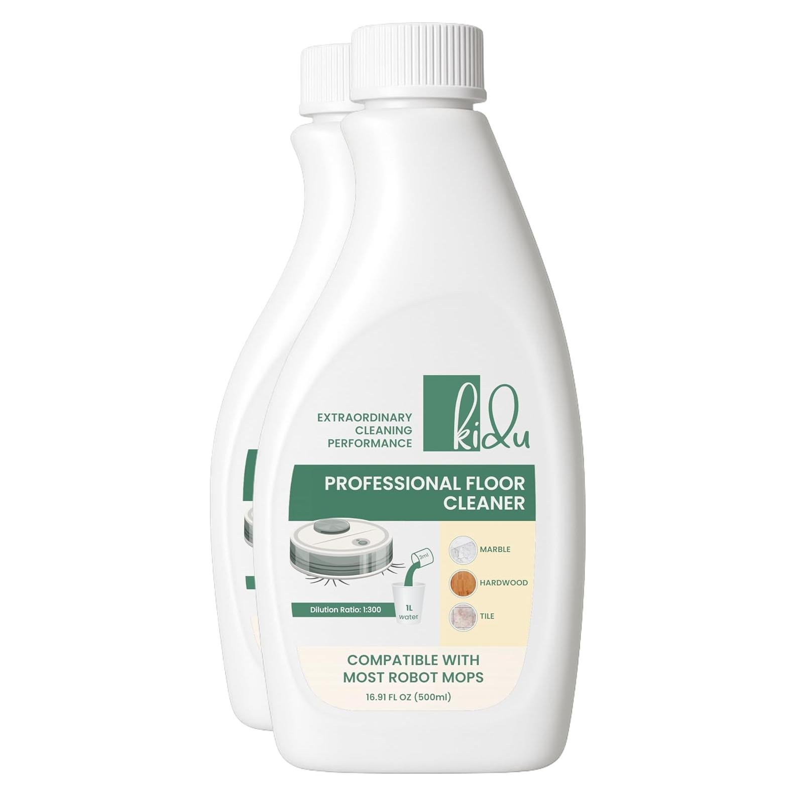 Limpiador de Suelos Multi-Superficie KIDU 2x500ml Ecológico