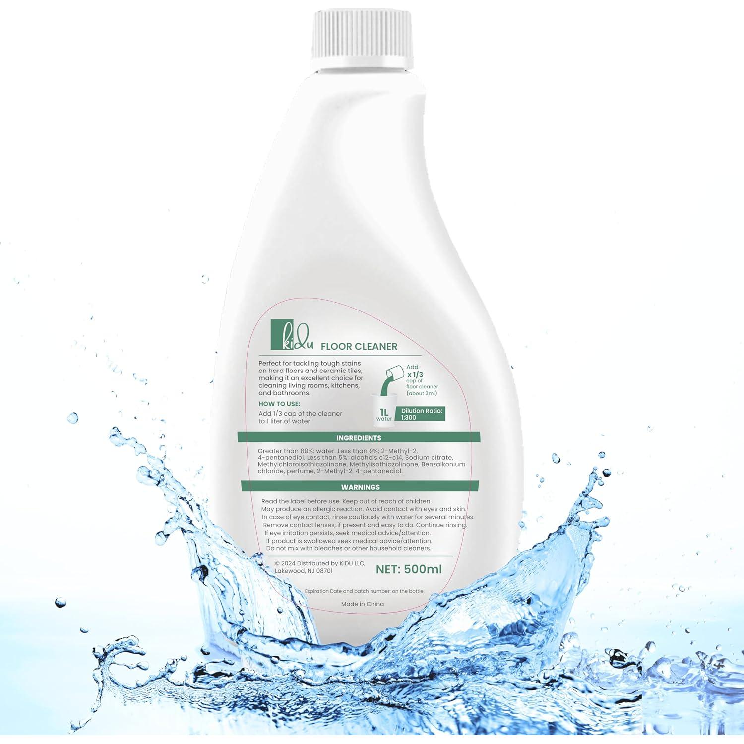 Limpiador de Suelos Multi-Superficie KIDU 2x500ml Ecológico
