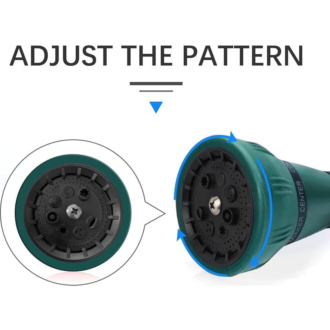 Varita de Riego Cytheria 41.66 cm 8 Modos Ajustables Verde