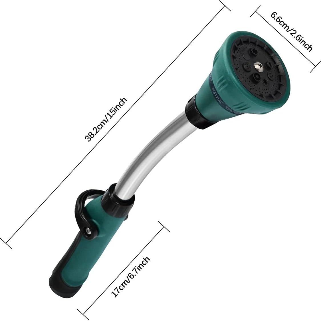 Varita de Riego Cytheria 41.66 cm 8 Modos Ajustables Verde