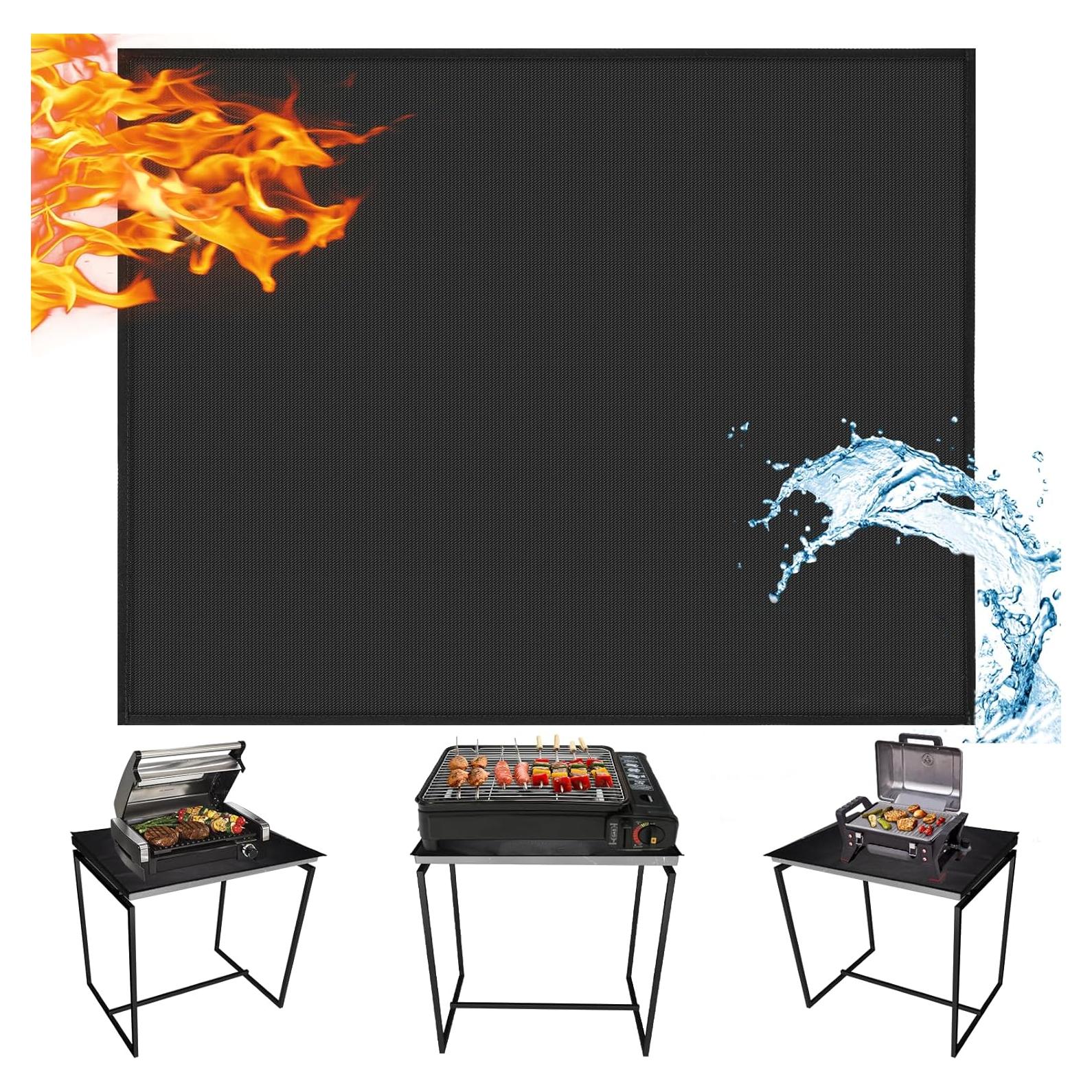 Alfombrilla a Prueba de Fuego Fondpen 61x79cm Resistente al Calor