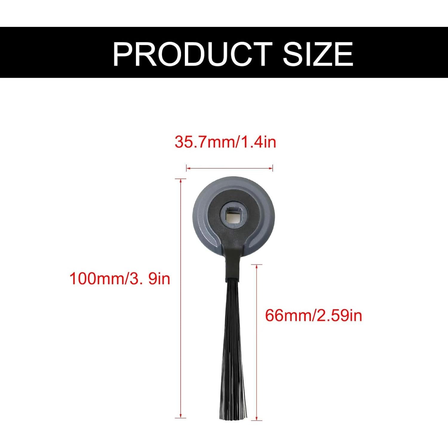 6 Piezas Repuesto Cepillos Laterales MEETOOT para Robot Shark