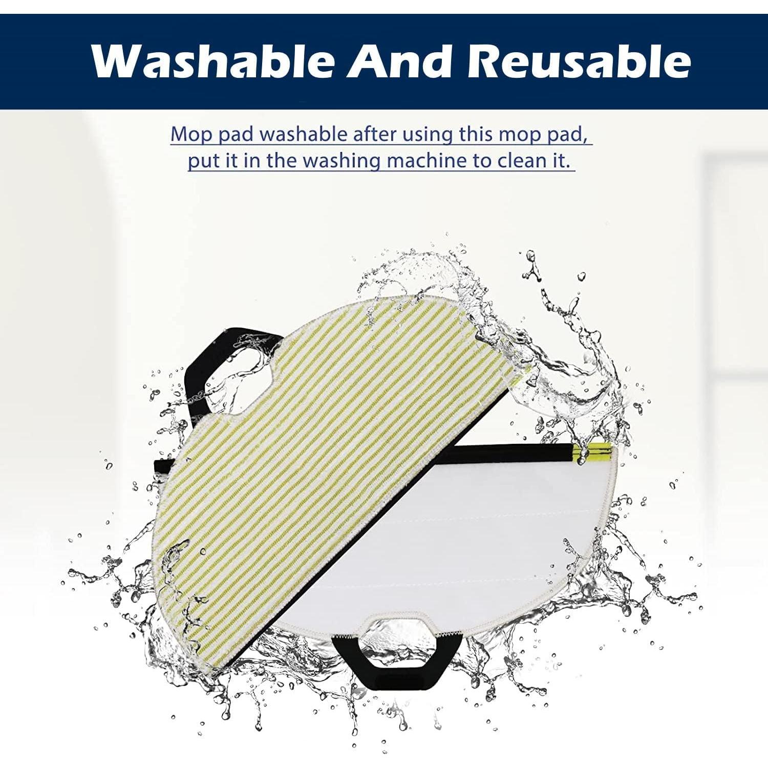 Almohadillas de trapeador reutilizables Goodsby para Shark AI Ultra 2 en 1 - 2 Paquete