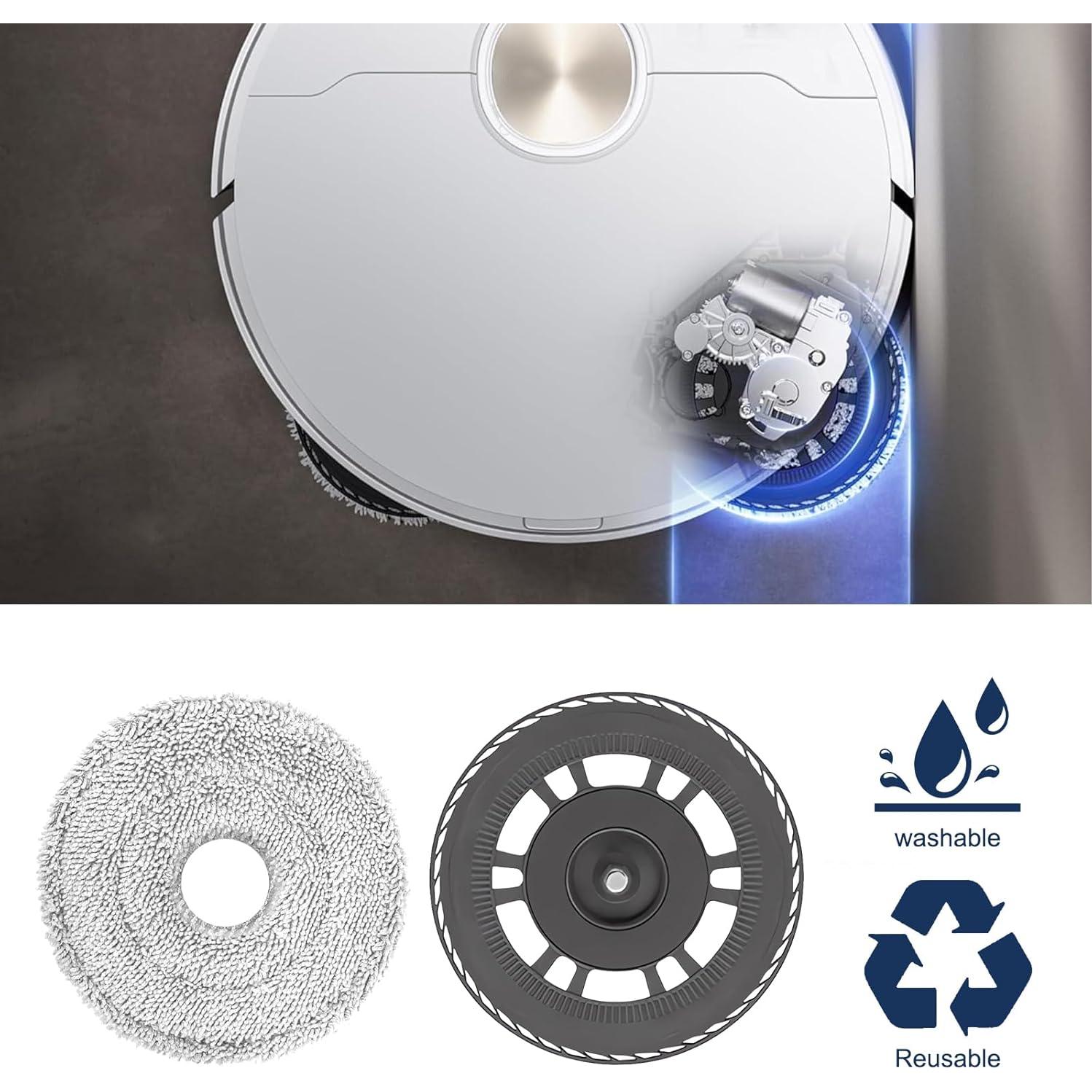 Paños de Mopa Reemplazo Jegehoyo para Dreame L10s Pro Ultra