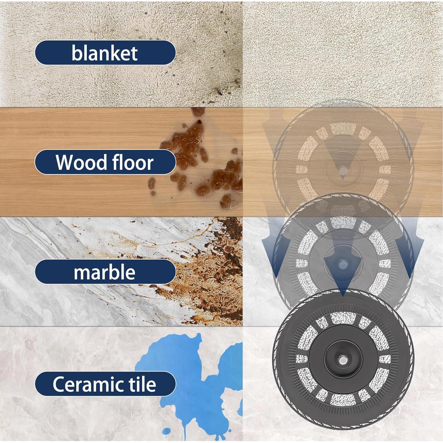 Paños de Mopa Reemplazo Jegehoyo para Dreame L10s Pro Ultra