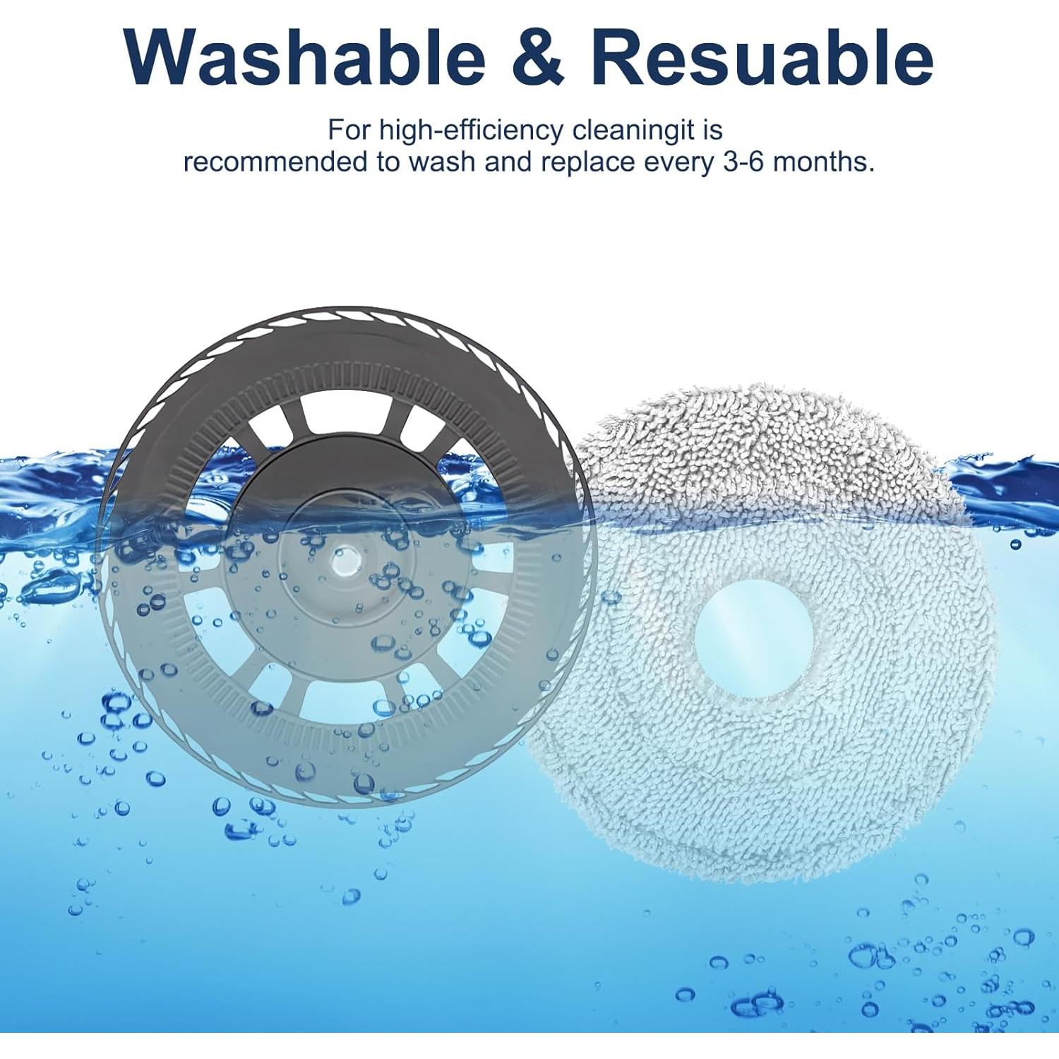 Paños de Mopa Reemplazo Jegehoyo para Dreame L10s Pro Ultra