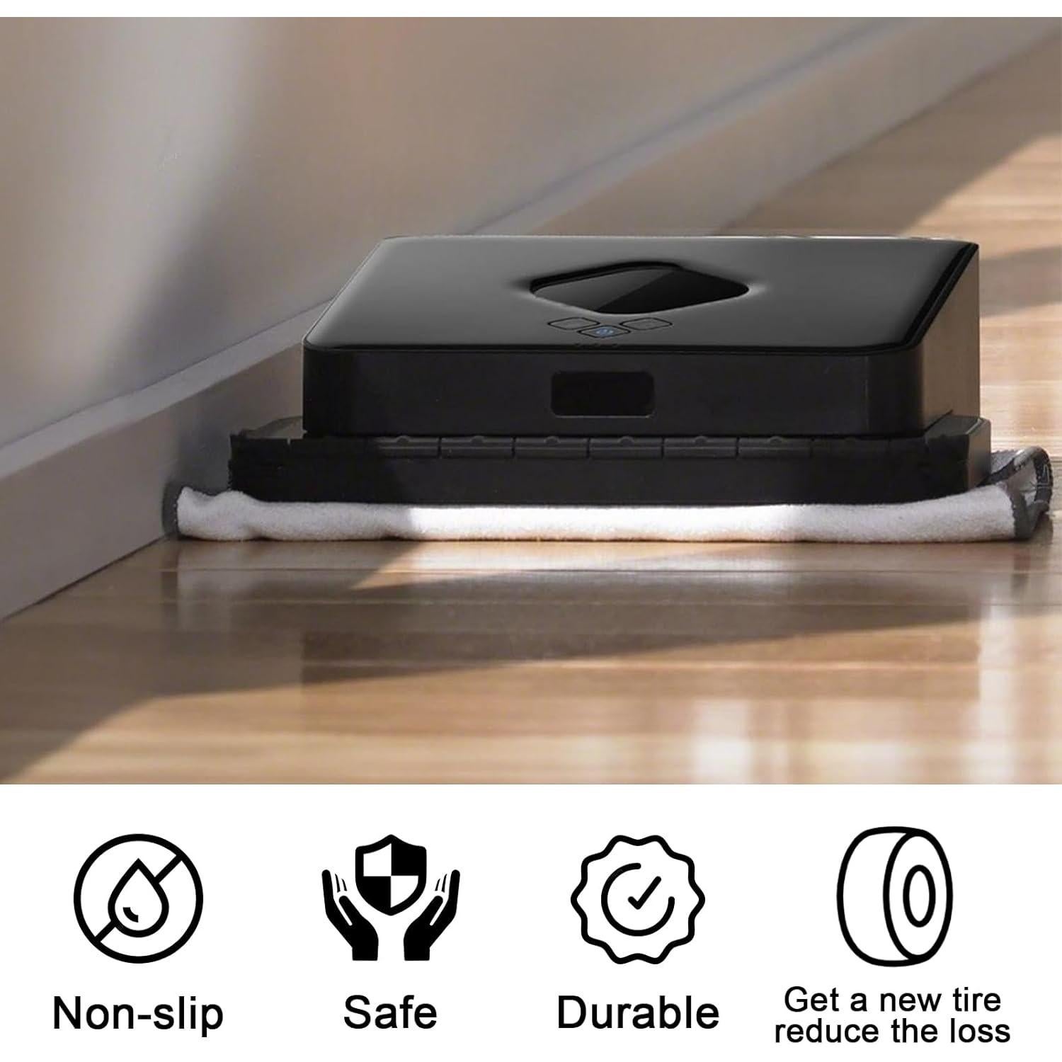 Kit de Ruedas de Reemplazo iRobot Braava ilovelife - 2 Ruedas Giratorias y 2 Neumáticos