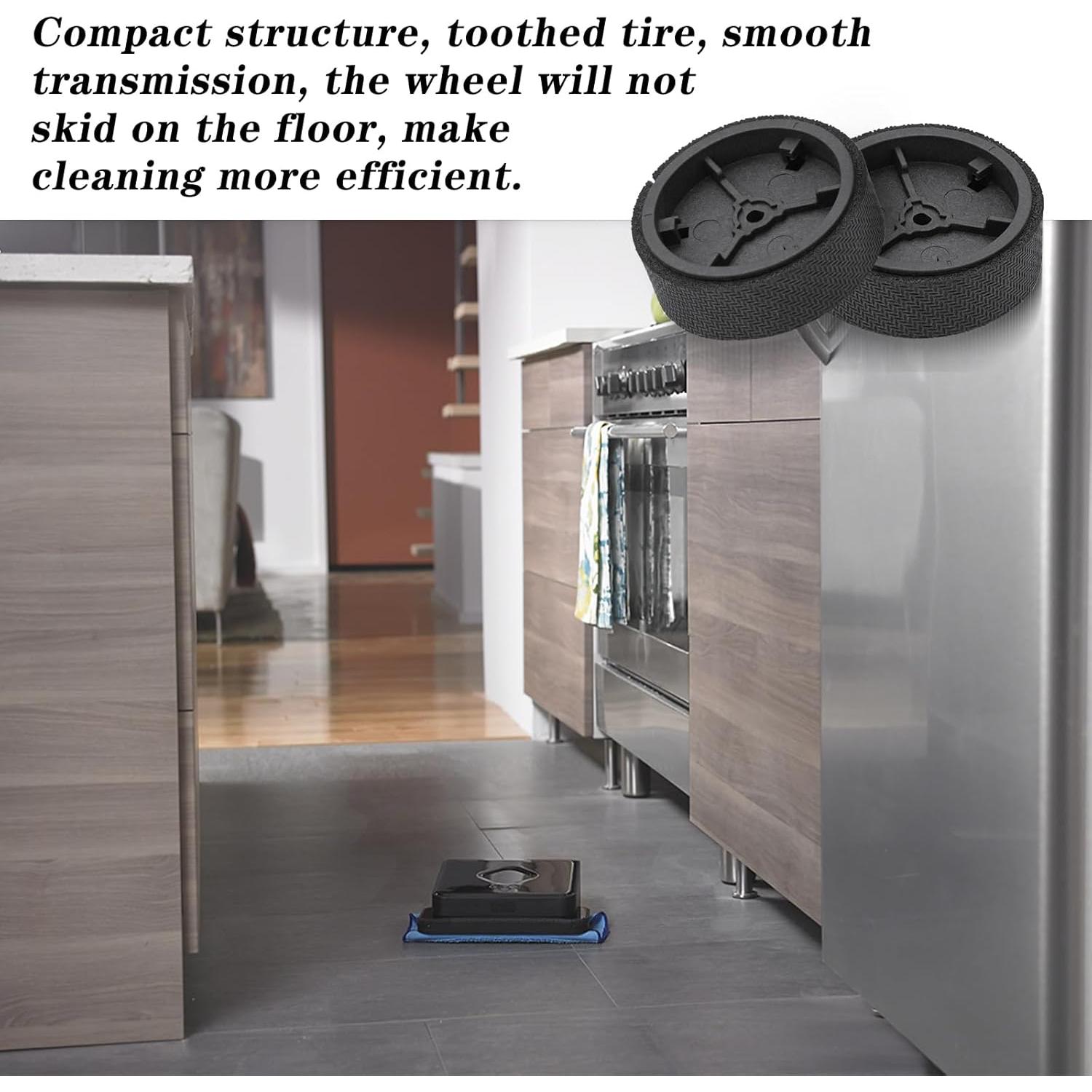 Kit de Ruedas de Reemplazo iRobot Braava ilovelife - 2 Ruedas Giratorias y 2 Neumáticos