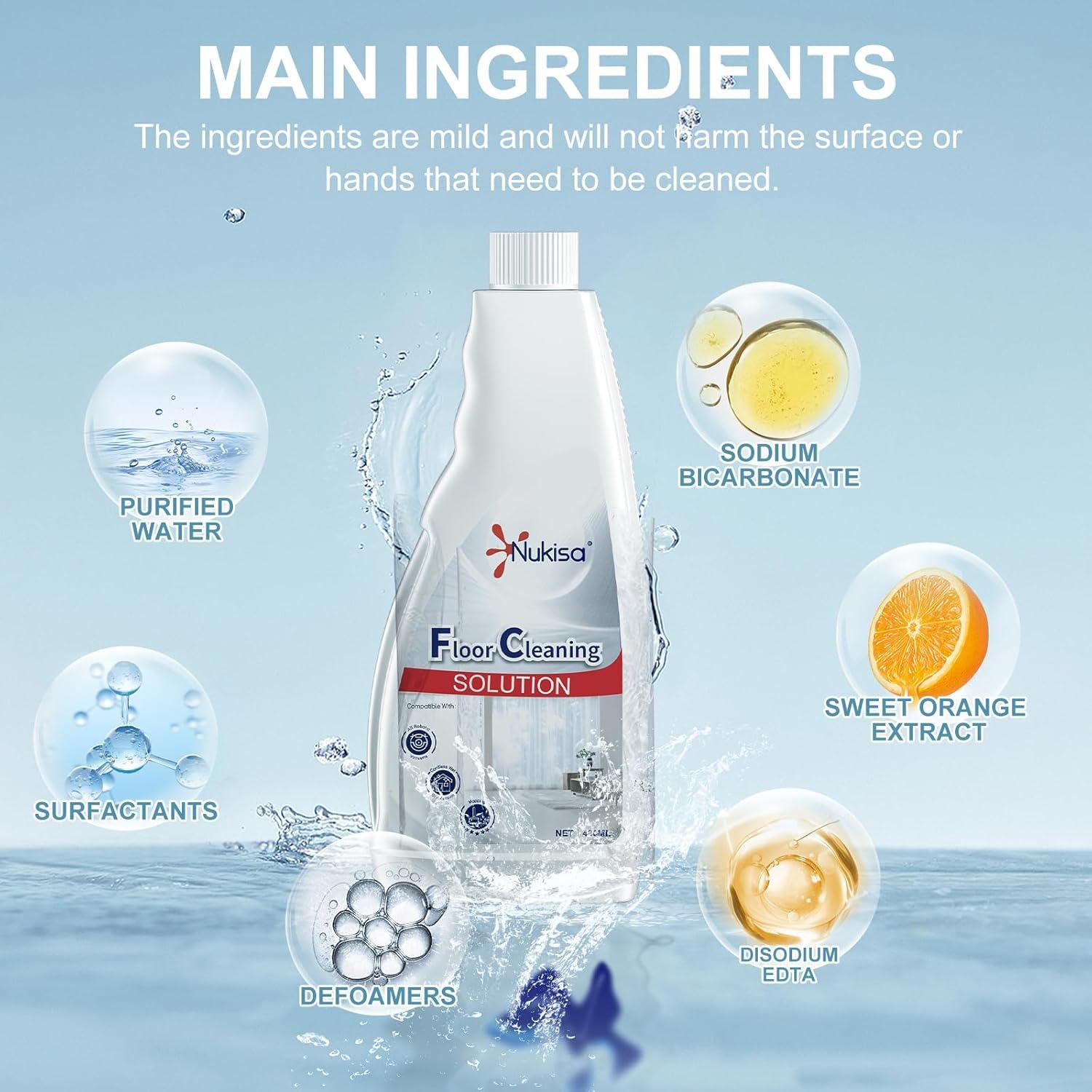 Solución de limpieza para pisos GCW 500 ml aroma naranja