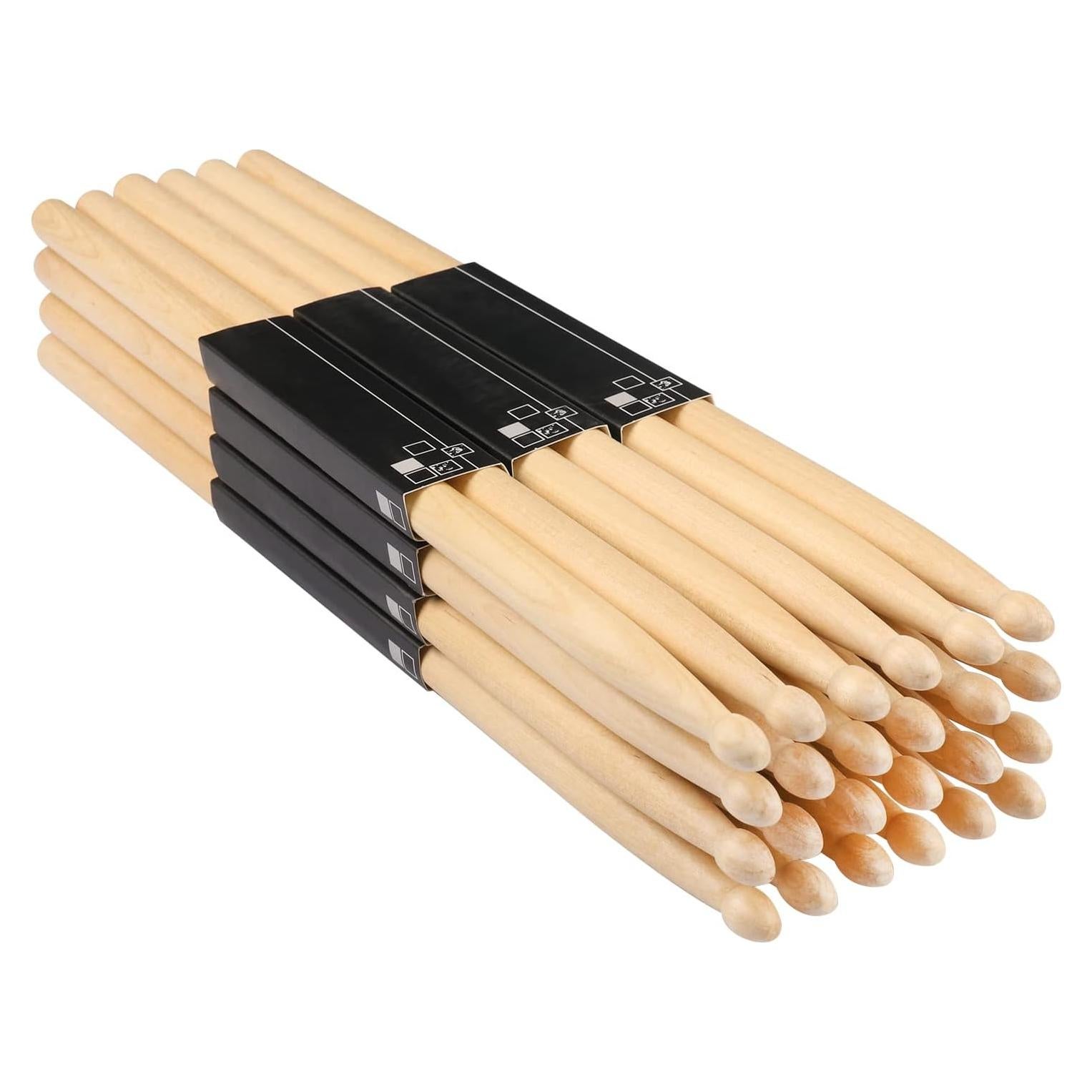 Baquetas GNIEMCKIN 5A de Madera de Arce - 24 Pares