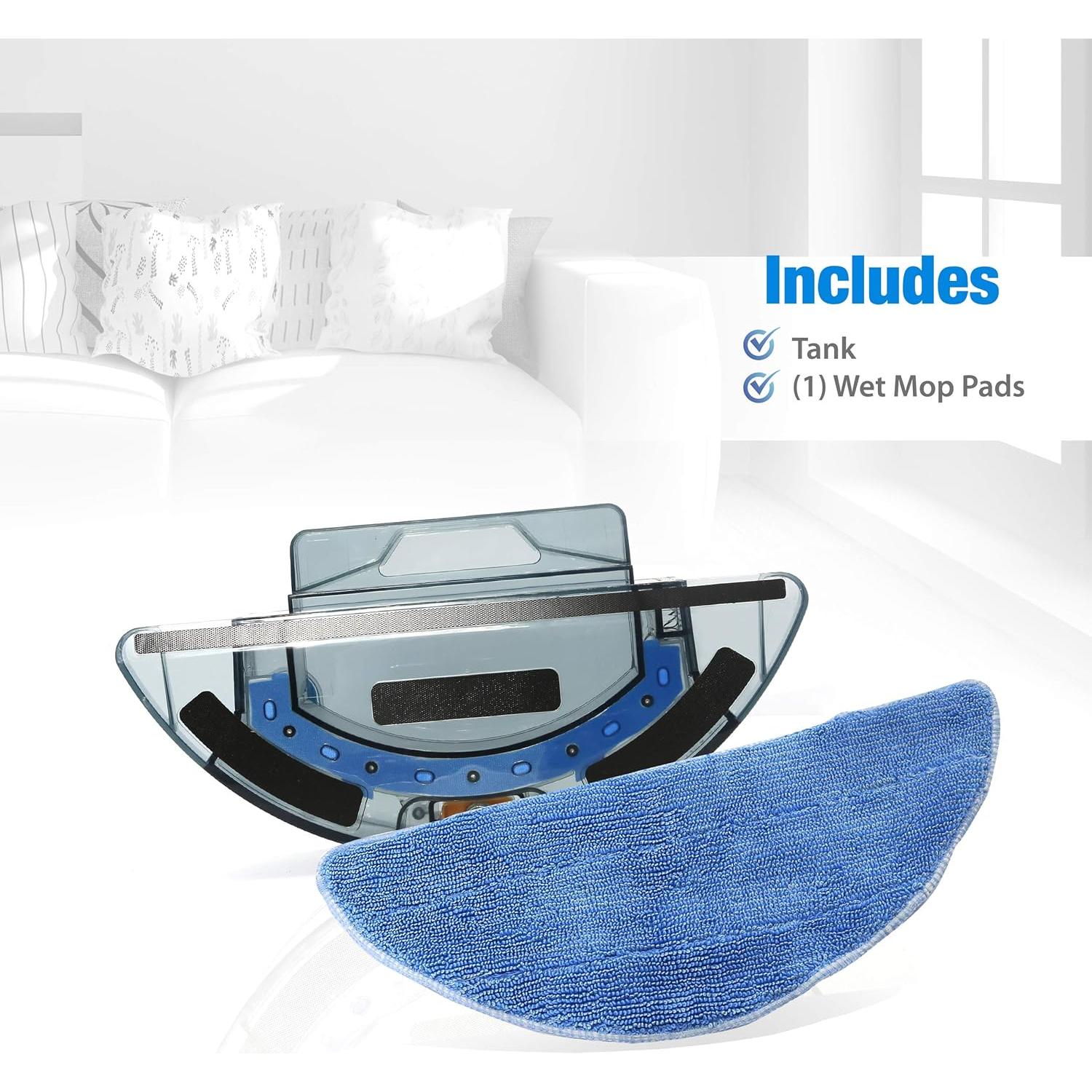 Kit de Accesorios de Mopa Húmeda Pure Clean para Aspiradora Robot PUCRC455