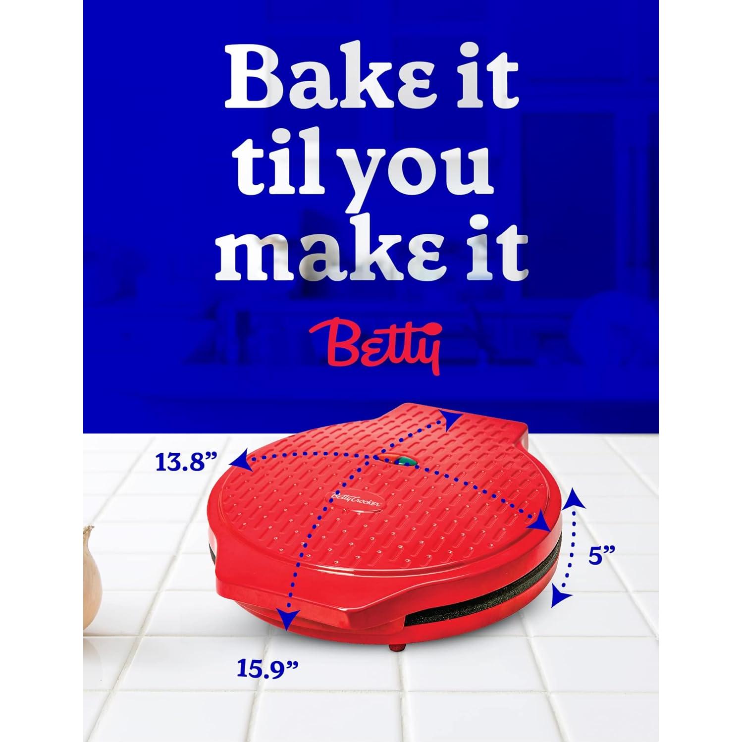 Máquina de Pizza de Encimera Betty Crocker BC-2958CR 1440W